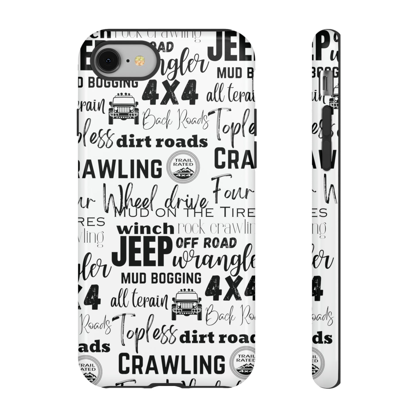 Off Road Subway Art Protective Phone Case for Iphone, Samsung and Google Phones