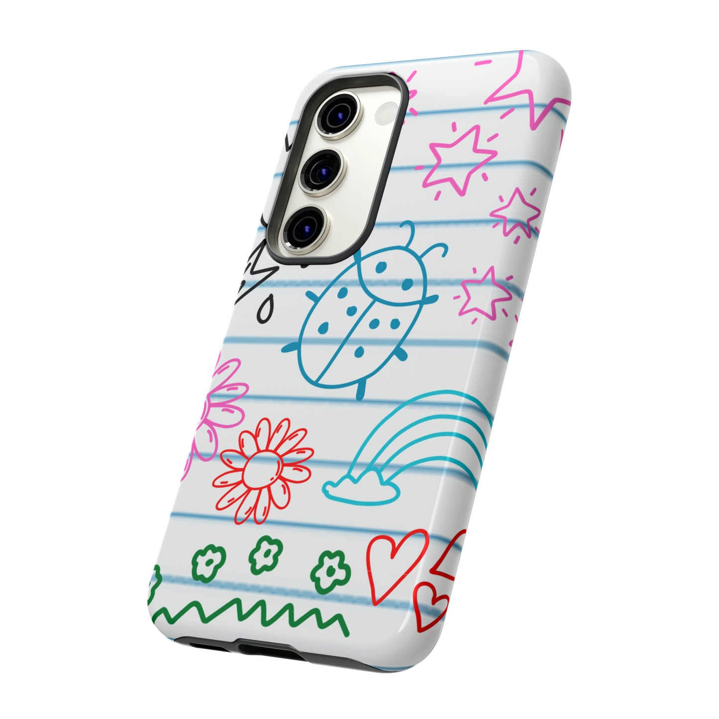 Kid Doodles Protective Phone Case for IPhone, Google and Samsung phones