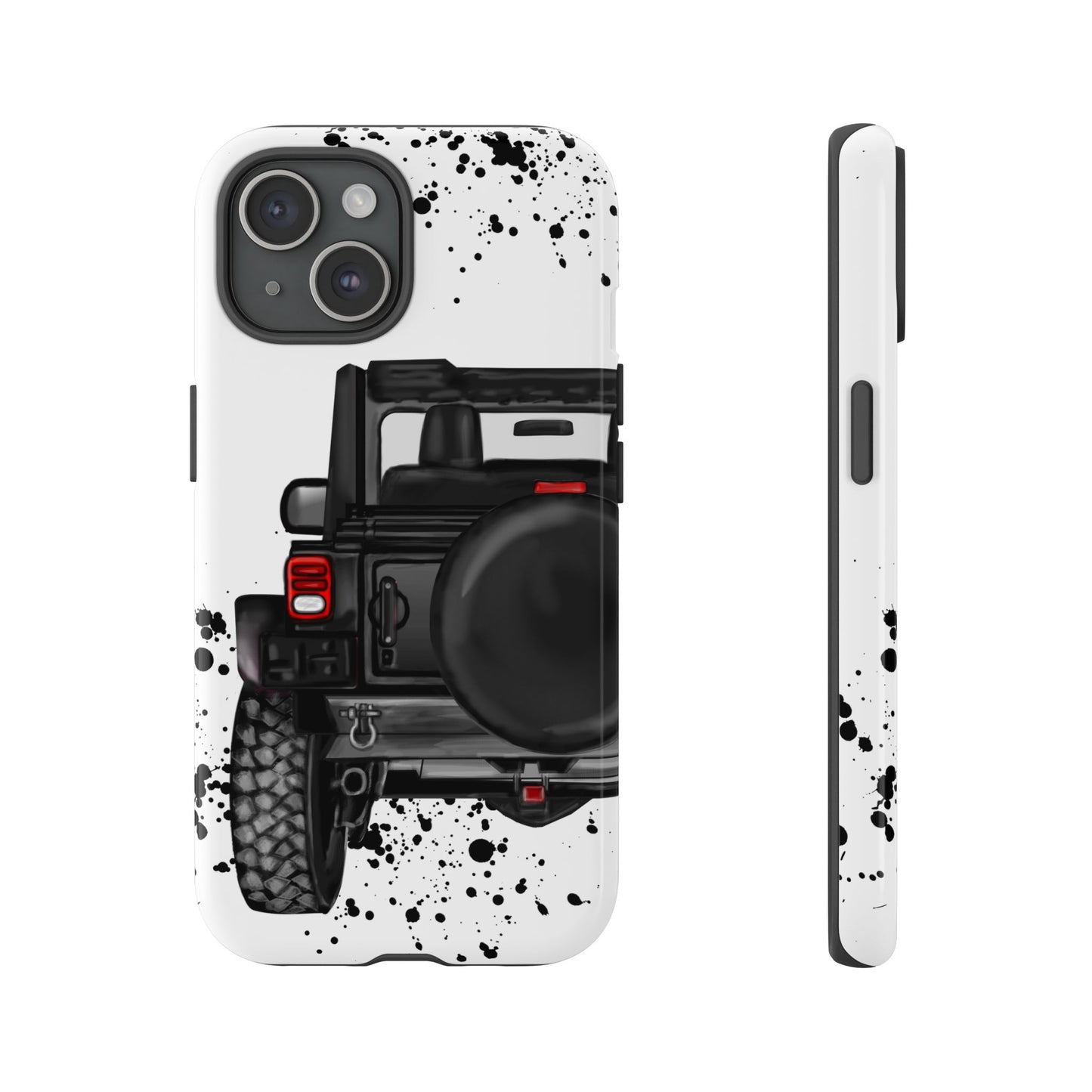 Off Road Life Black Protective Case for Iphone, Google and Samsung