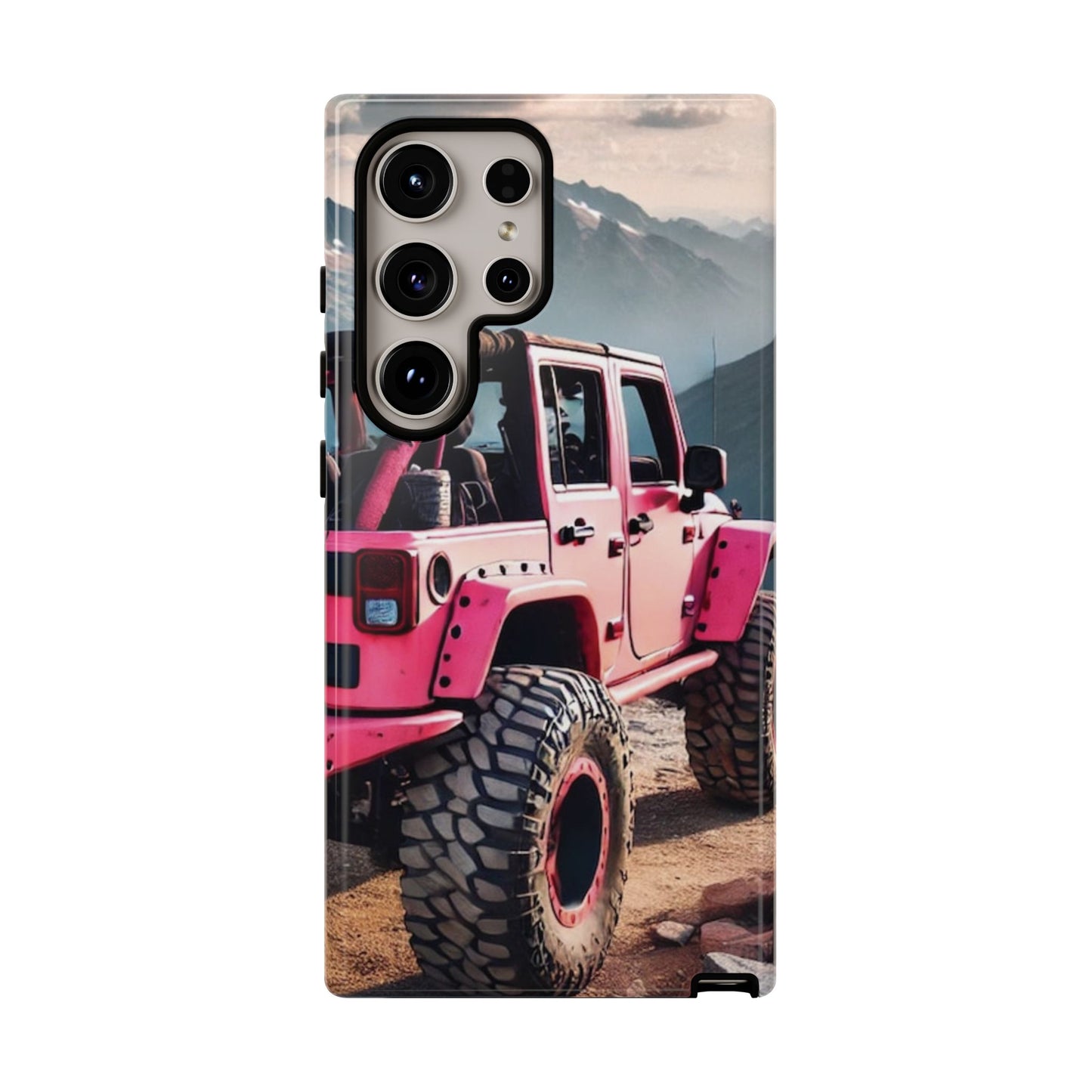 Pink Off Road Girl Phone Case
