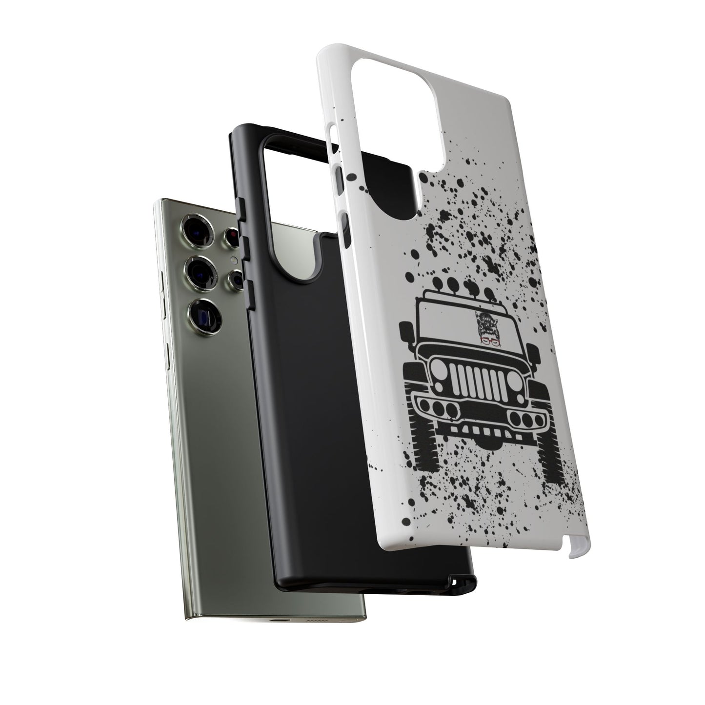 Off Road Girl with Glasses Tough Cases