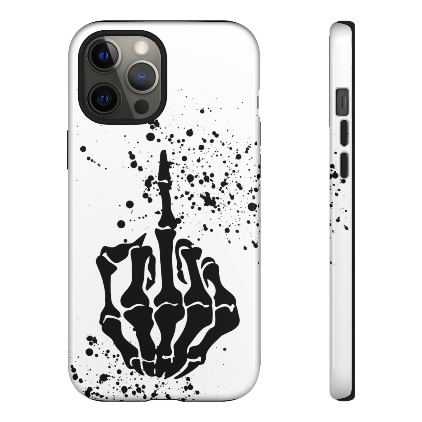 Skeleton, Finger Protective Case for Iphone, a Google and Samsung phones