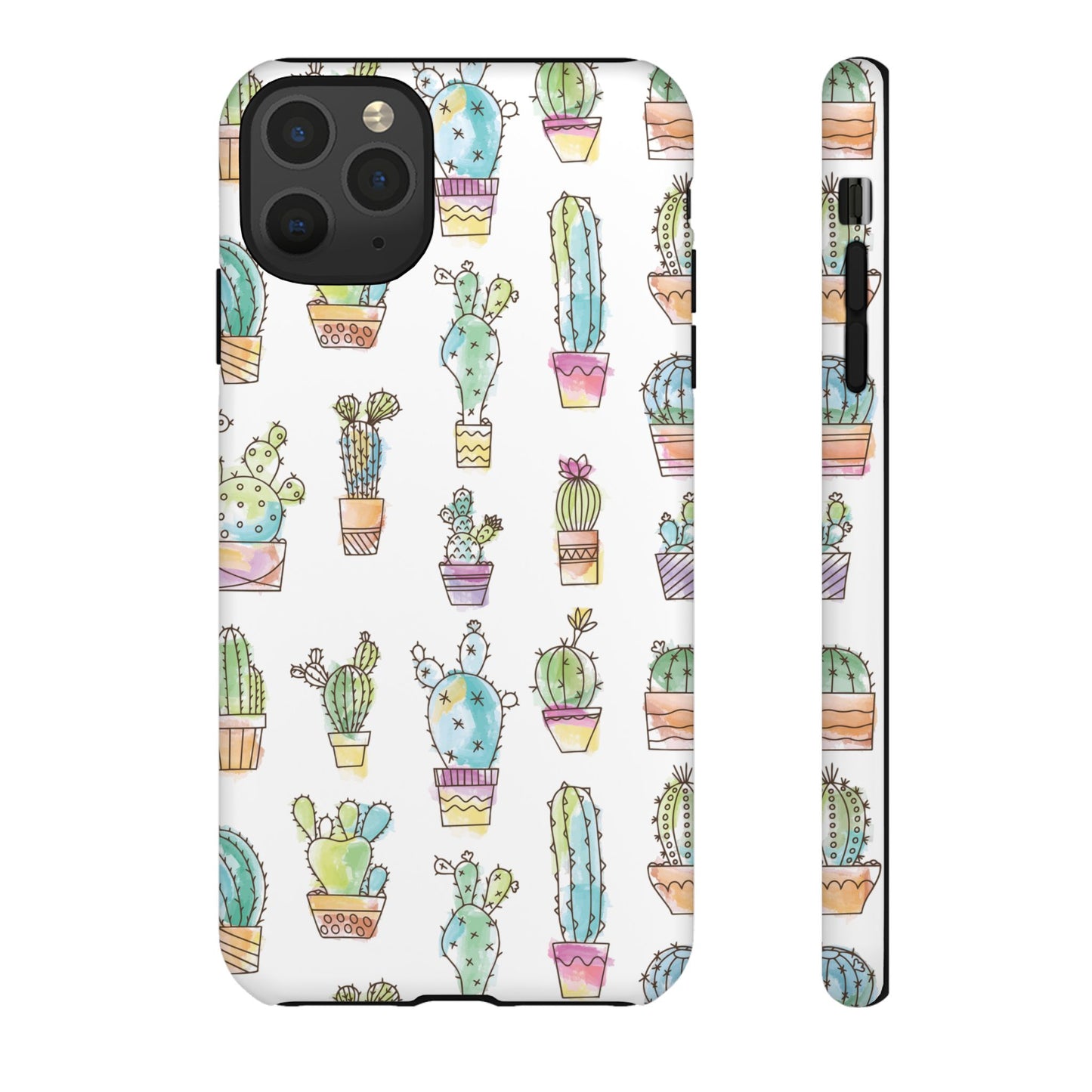 Pastel Cactus Love Phone Case