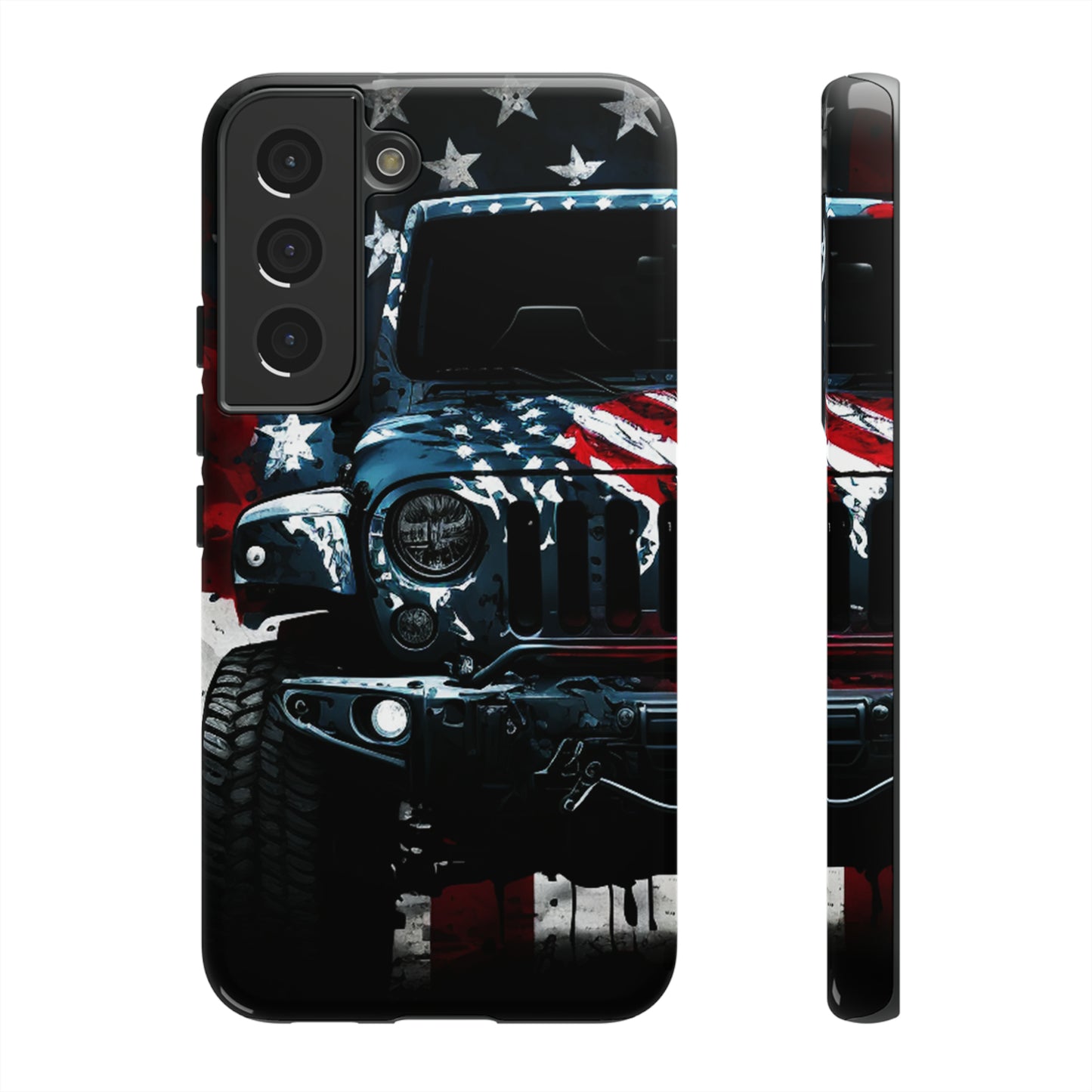 Off Roading Patriotic Protective Drop Proof Case Iphone, Samsung and Google phones