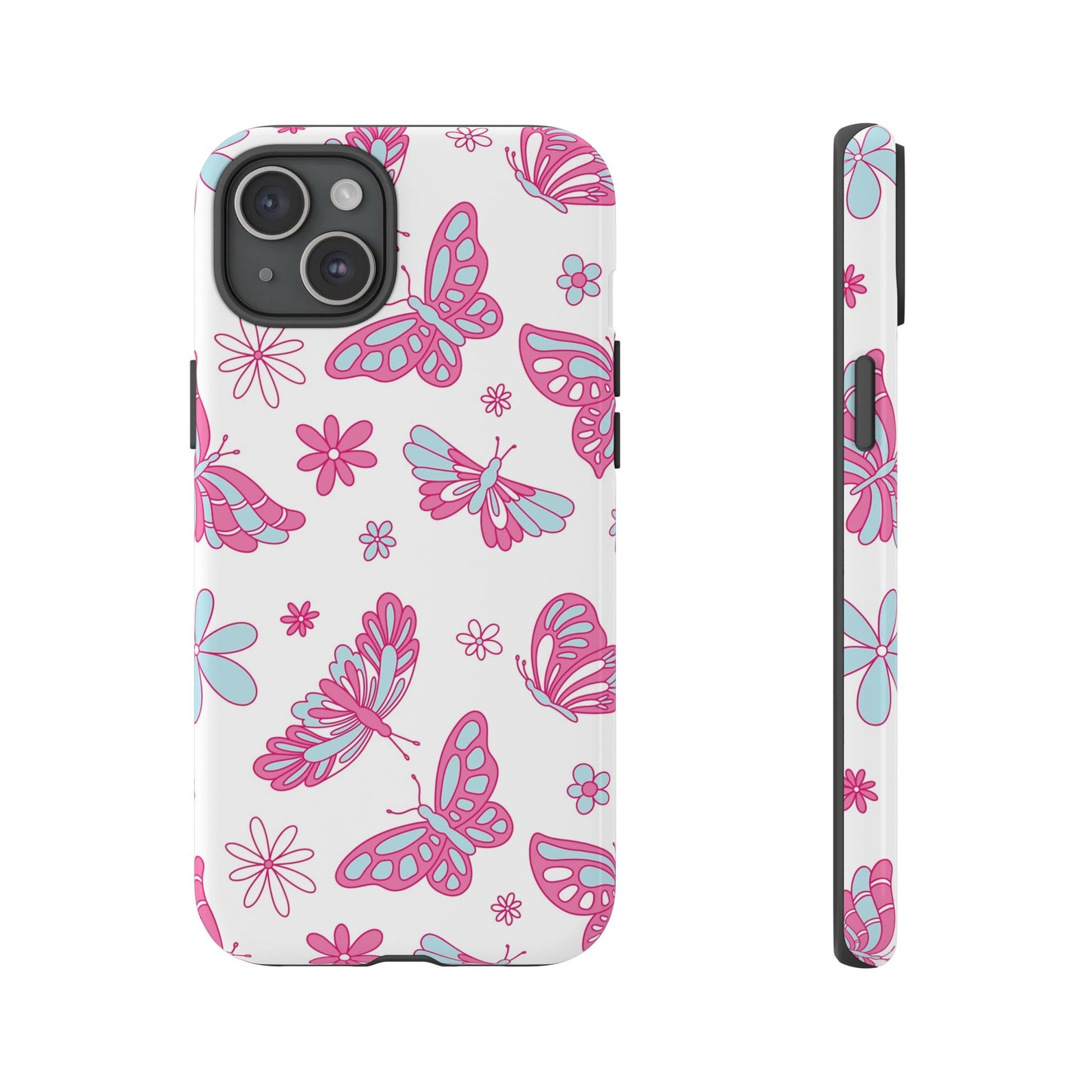 Pastel Butterflies Protective Phone Case