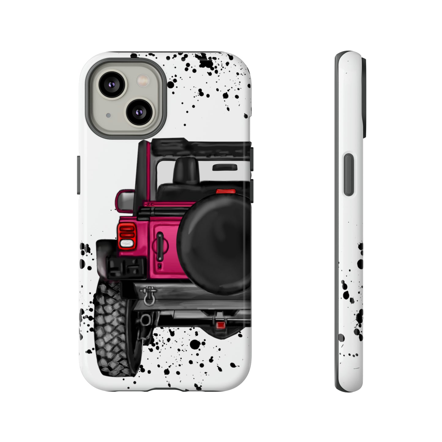 Off Road Life Dark Pink Protective Case for Iphone, Google and Samsung