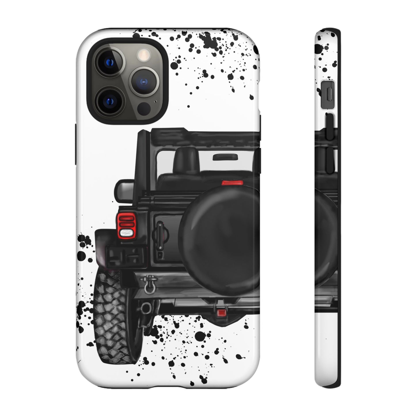 Off Road Life Black Protective Case for Iphone, Google and Samsung
