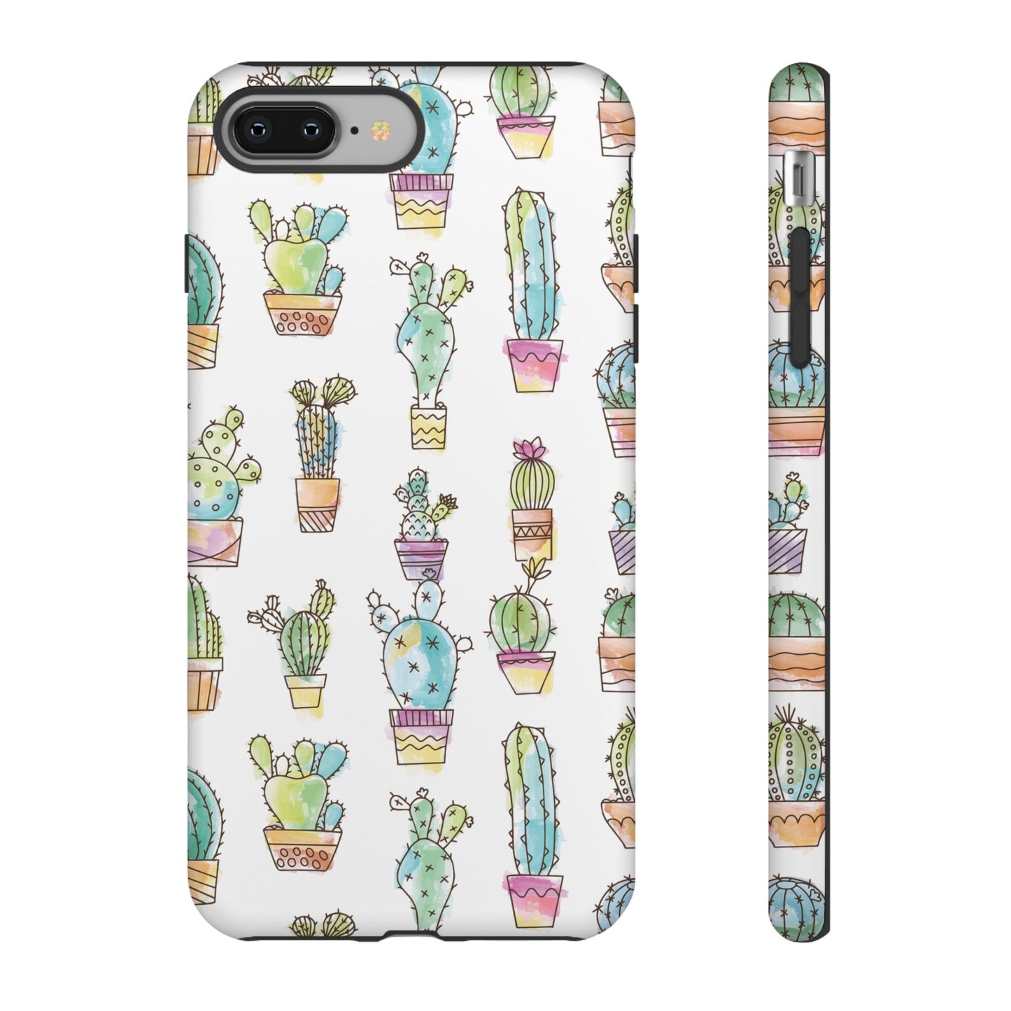 Pastel Cactus Love Phone Case
