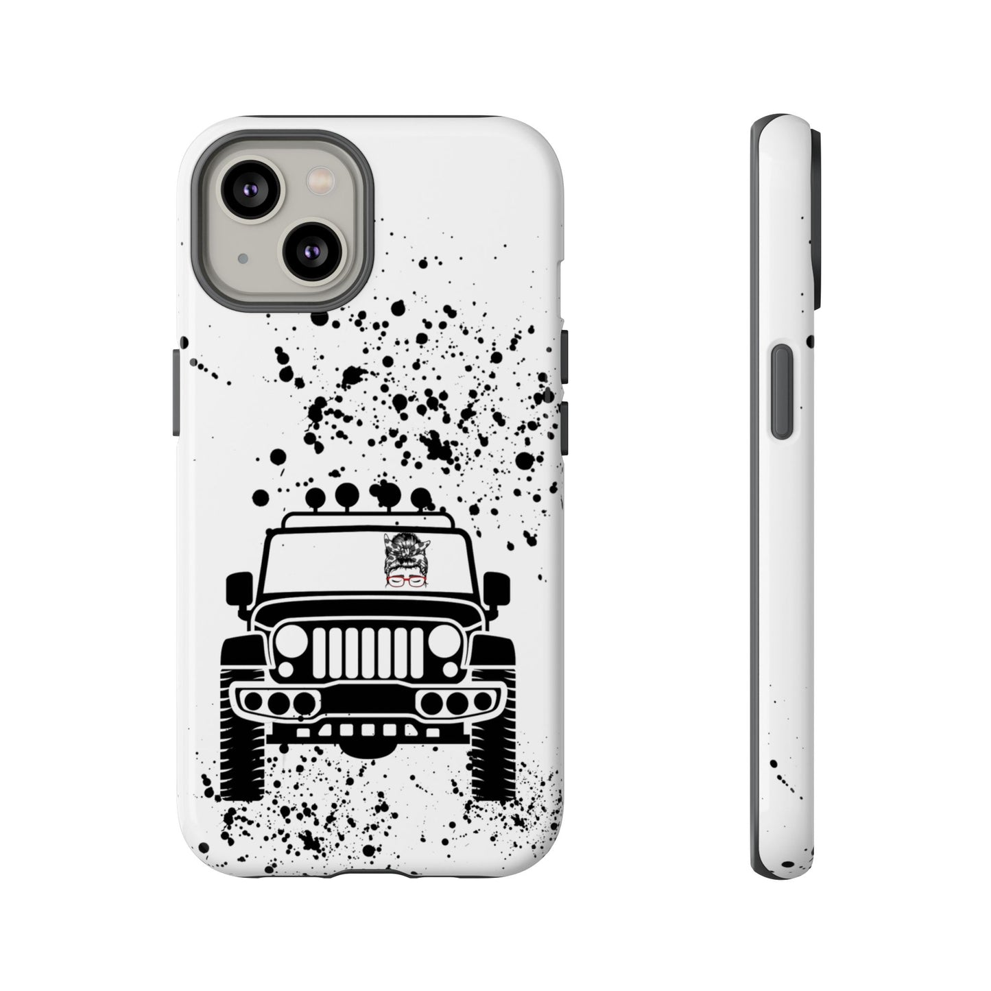 Off Road Girl with Glasses Tough Cases