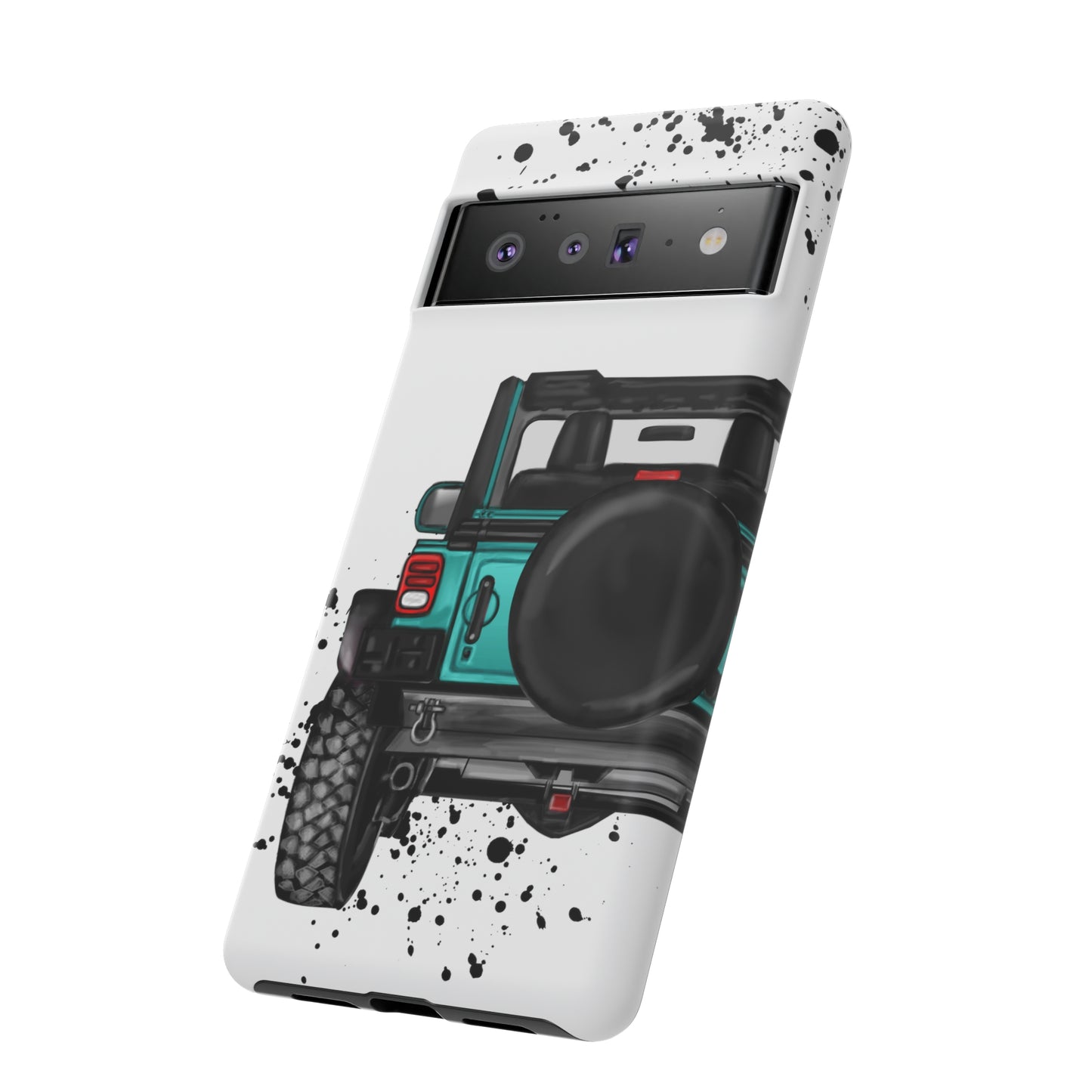 Off Road Life Turquoise Protective Case for Iphone, Google and Samsung