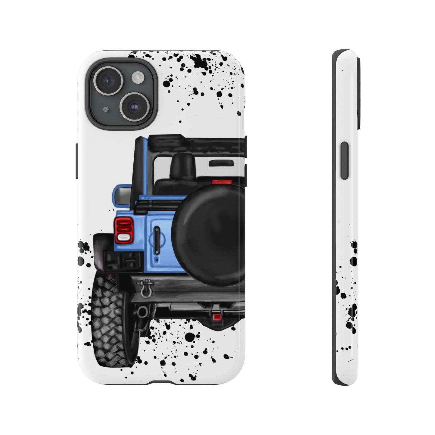 Off Road Life Light Blue Protective Case for Iphone, Google and Samsung