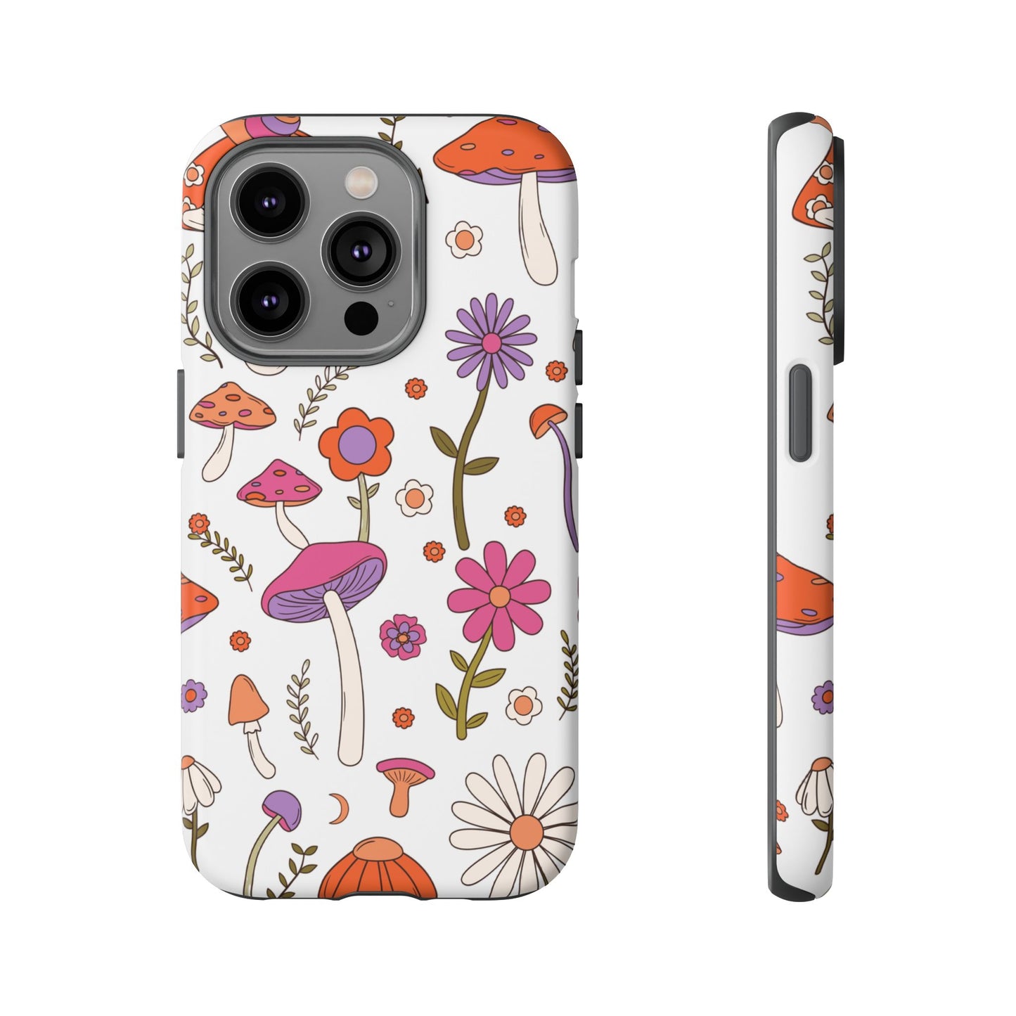 Mushrooms Protective Phone Case
