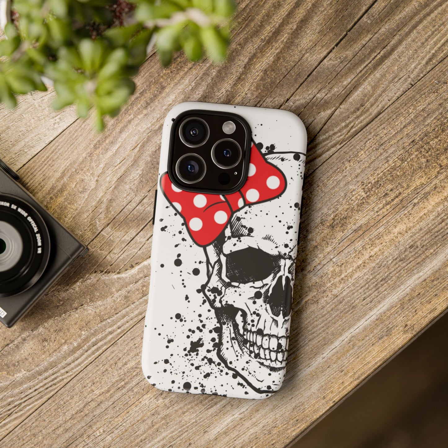 Disney Bow Skull Phone Case