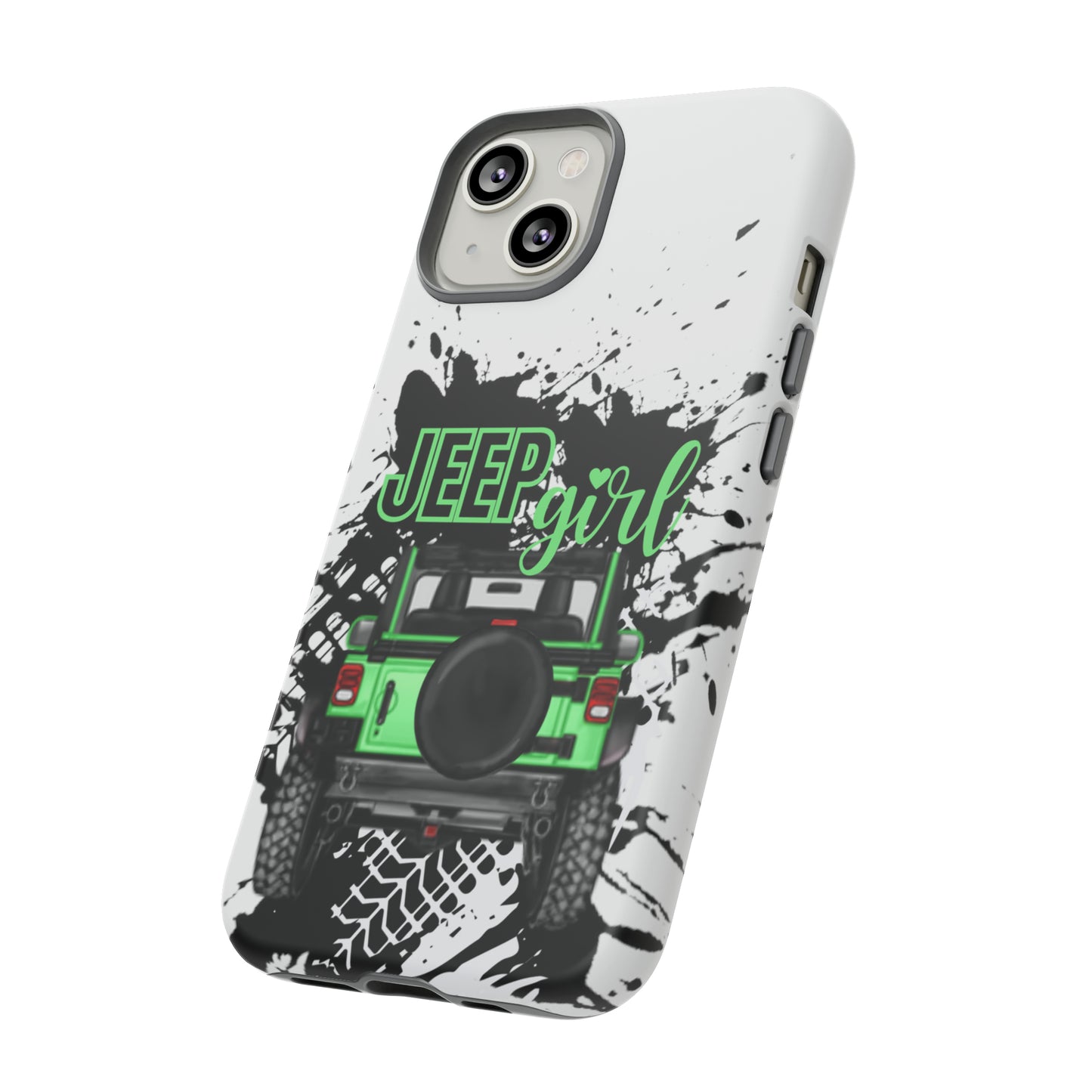 Off Road Girl Green Tough Cases