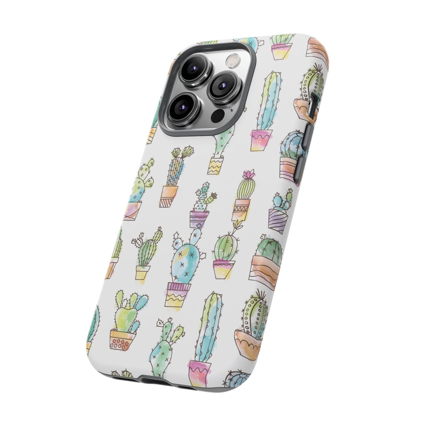 Pastel Cactus Love Phone Case