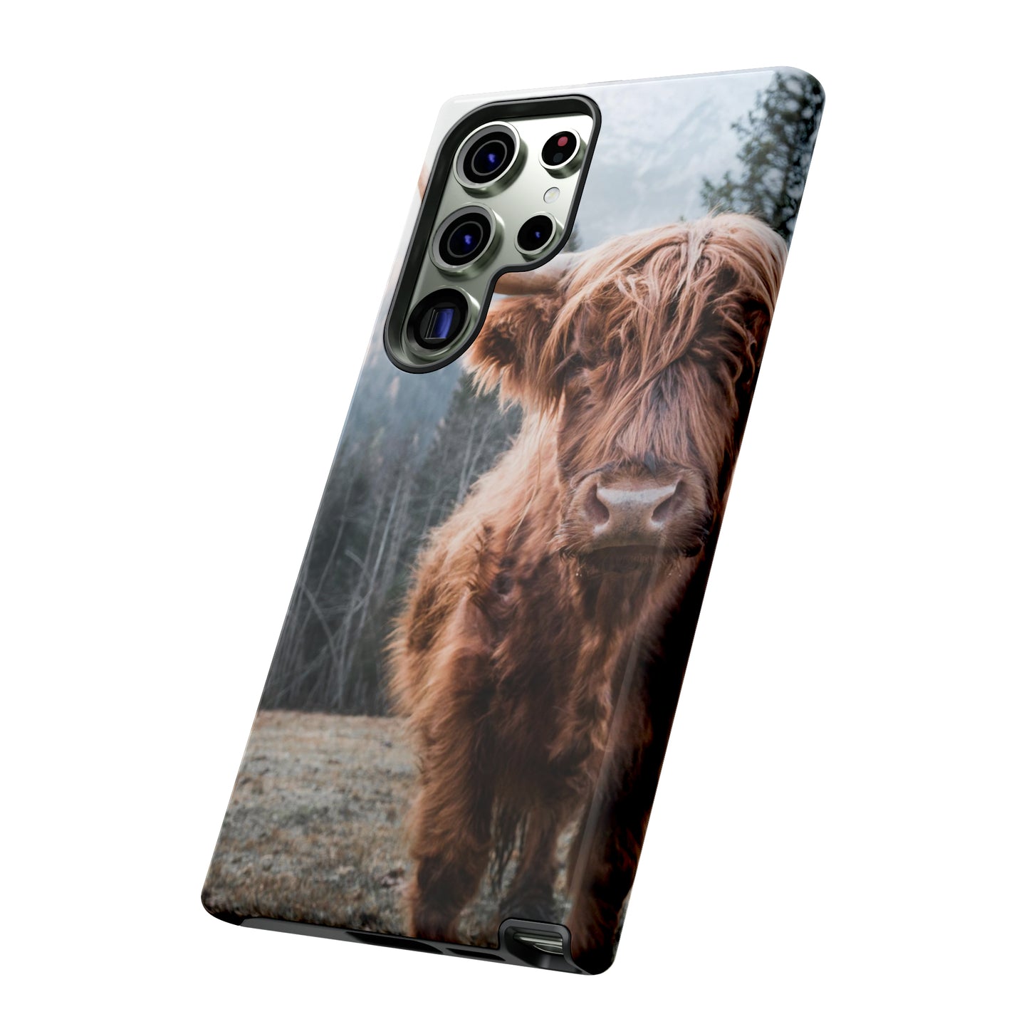 Highland Cow Phone Case for Iphone, Samsung and Google phones