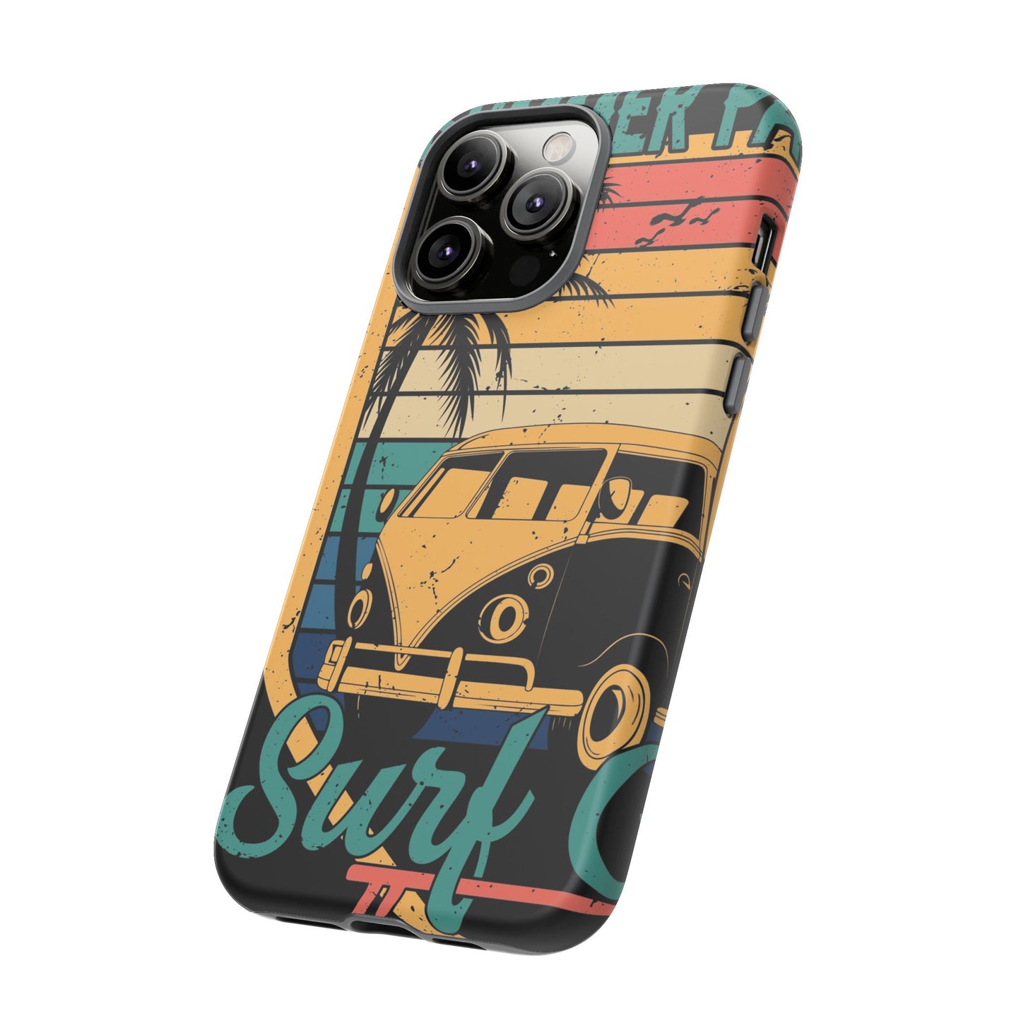 Retro Van Surf Summer Protective Phone Case