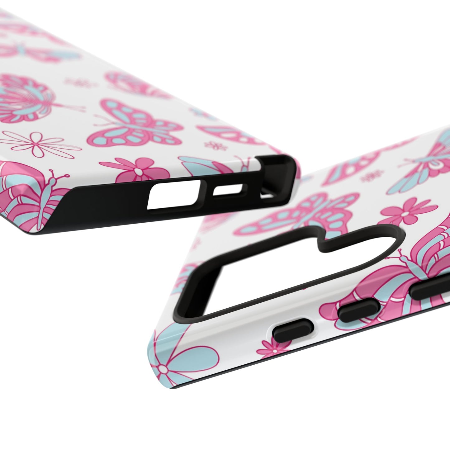 Pastel Butterflies Protective Phone Case