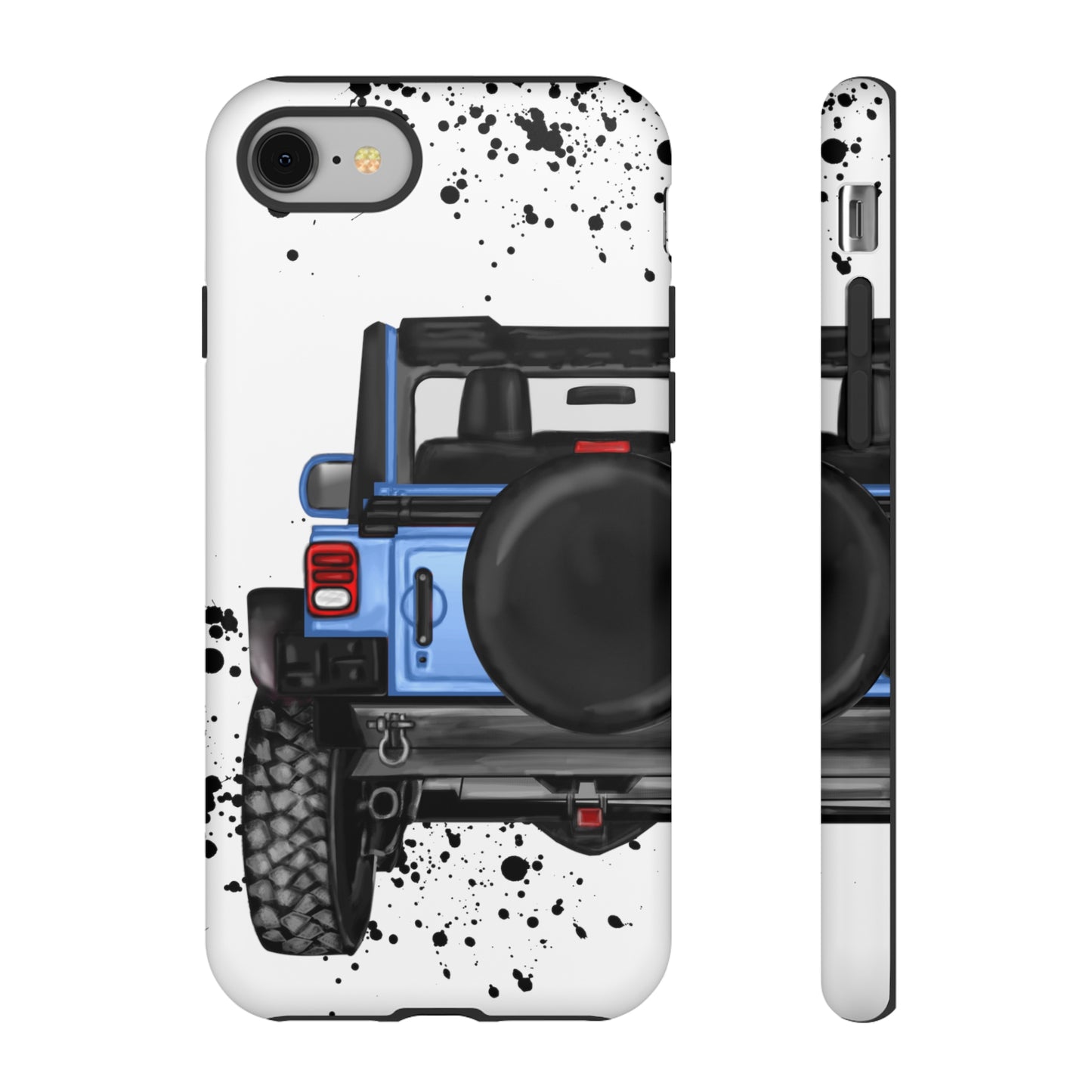 Off Road Life Light Blue Protective Case for Iphone, Google and Samsung