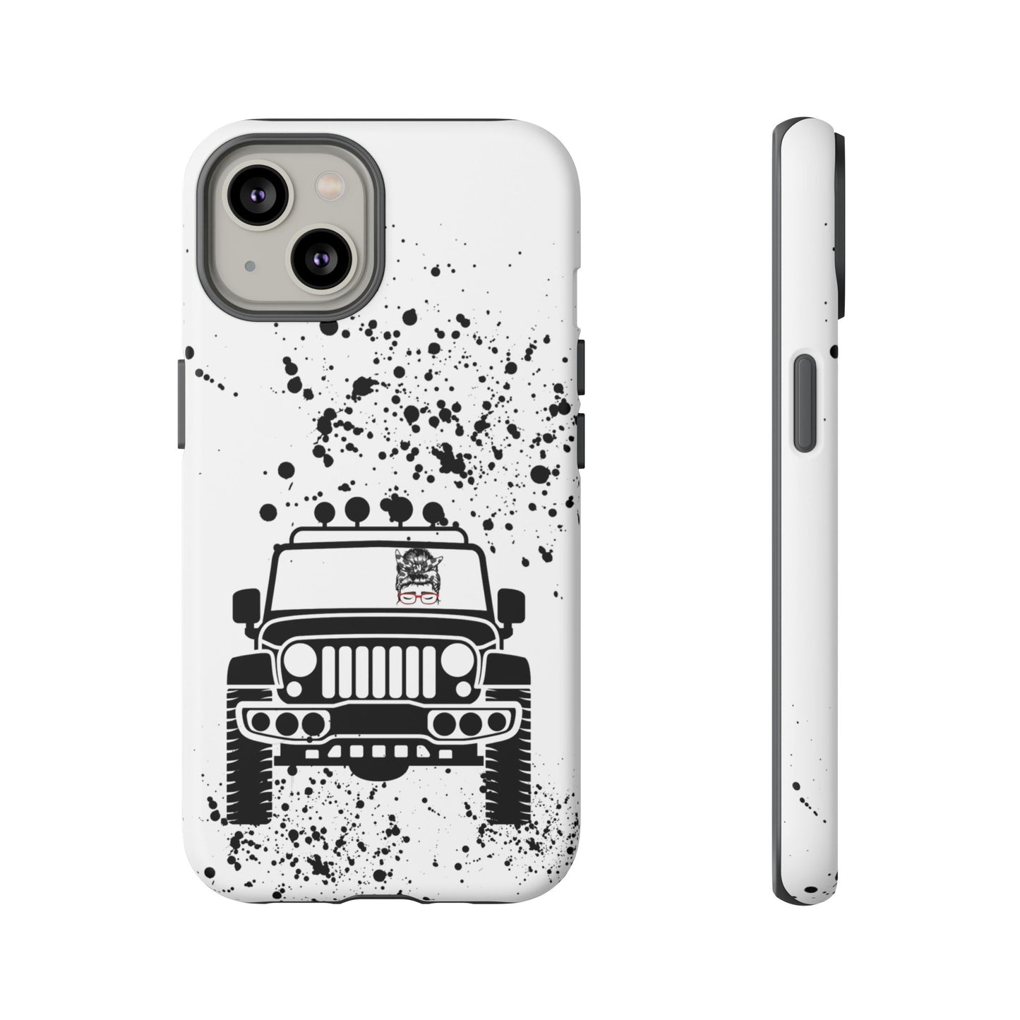 Off Road Girl with Glasses Tough Cases