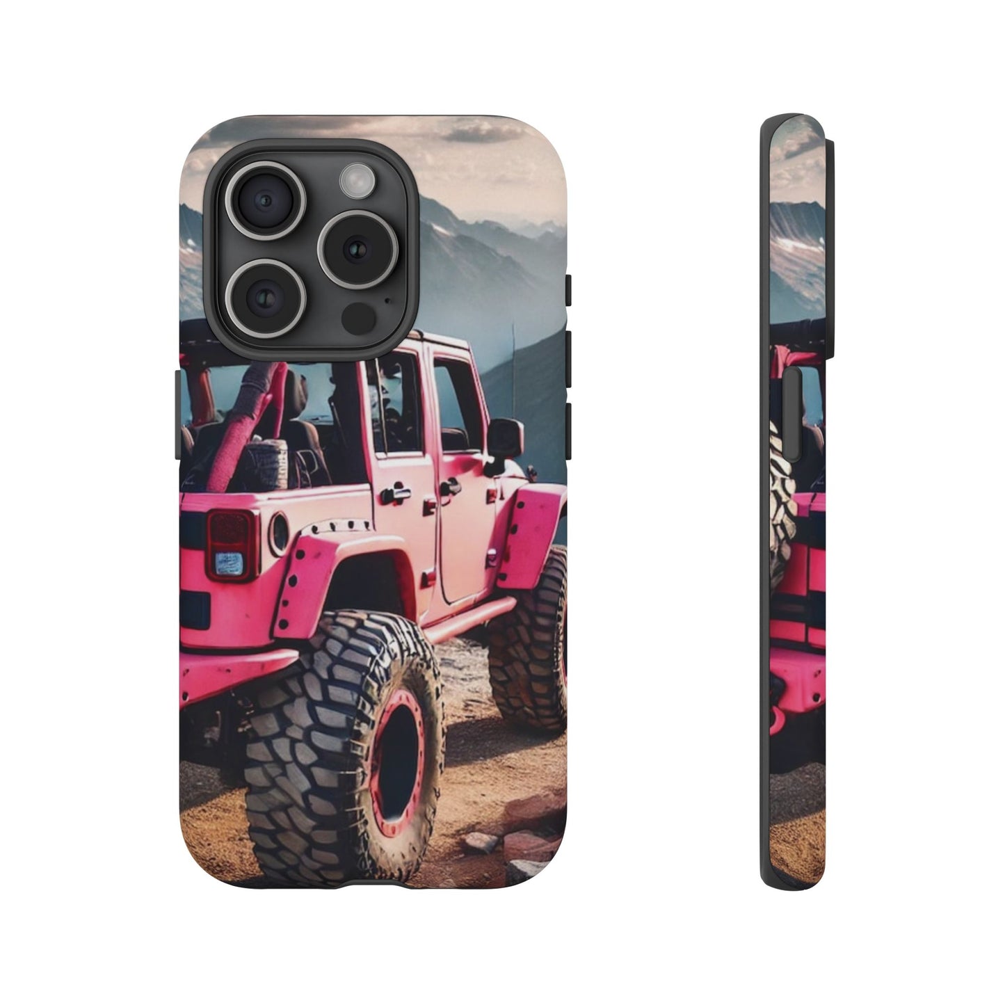 Pink Off Road Girl Phone Case