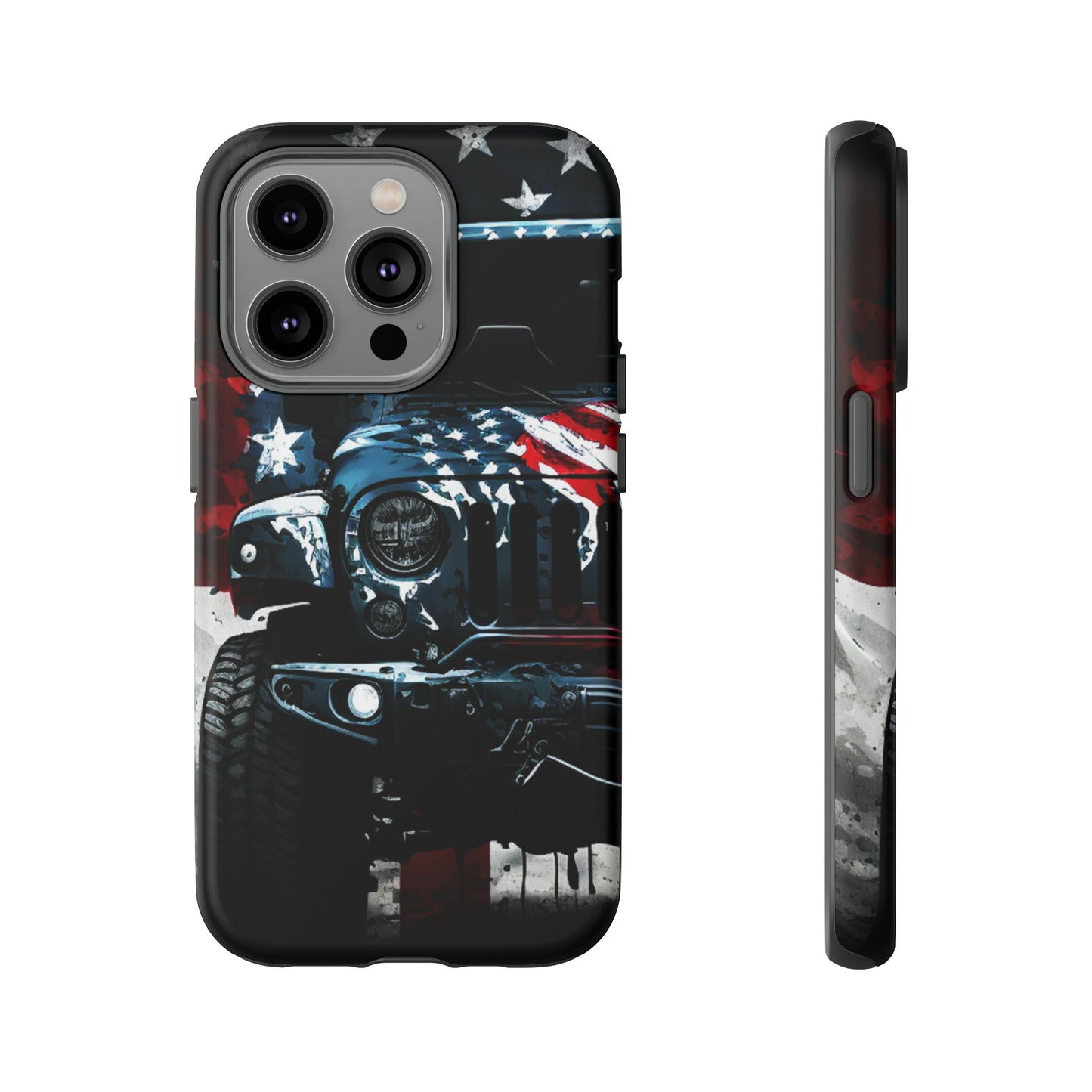 Off Roading Patriotic Protective Drop Proof Case Iphone, Samsung and Google phones