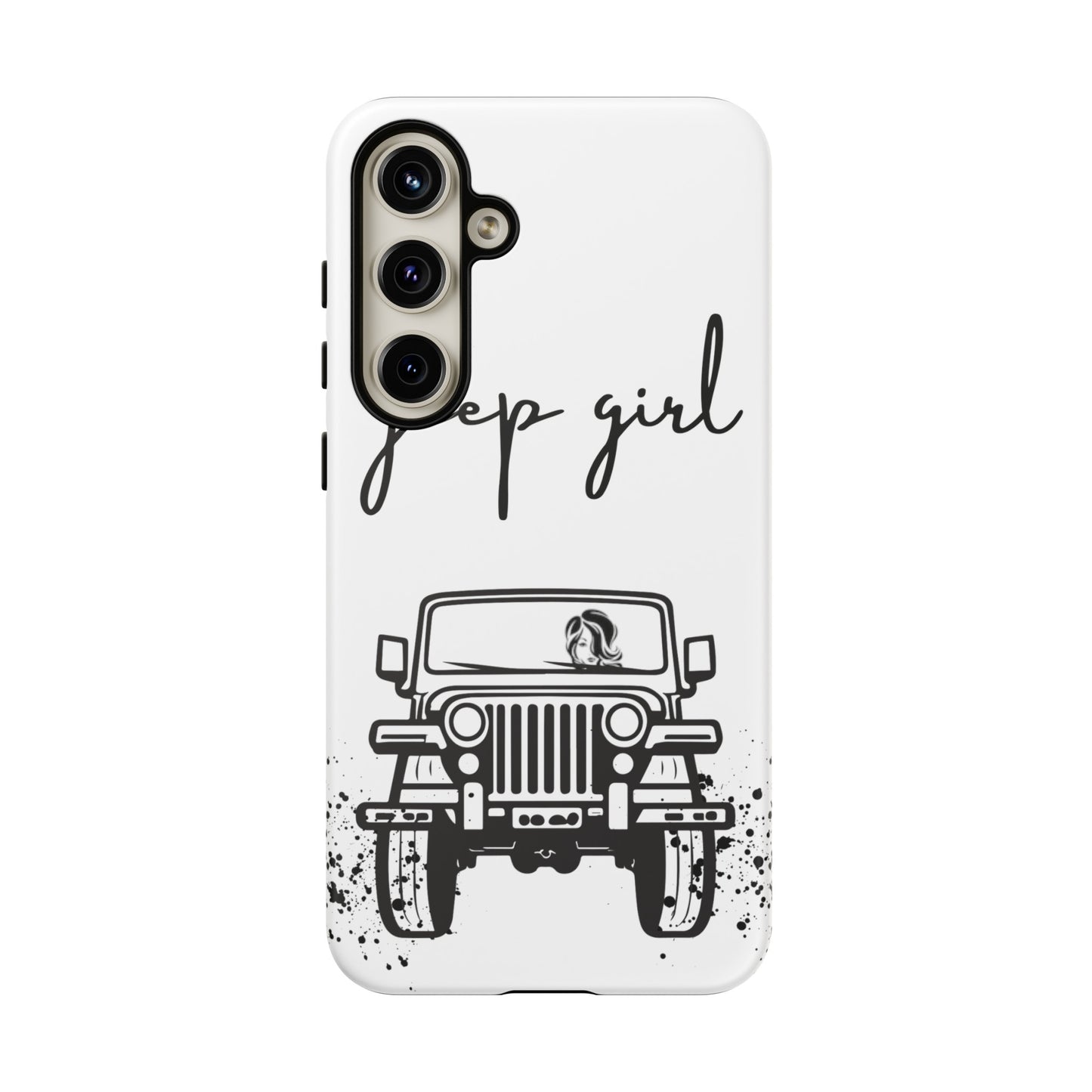 CJ Jeep Girl Phone Case