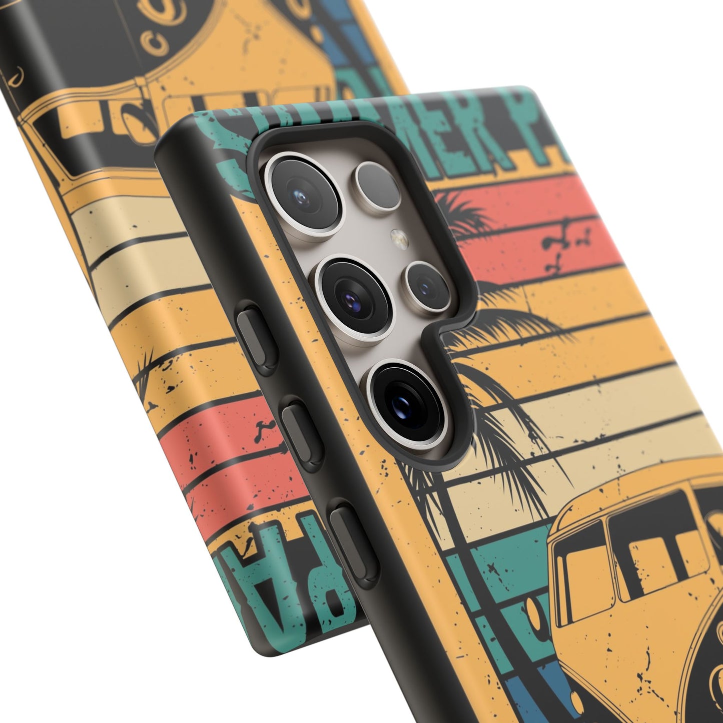 Retro Van Surf Summer Protective Phone Case