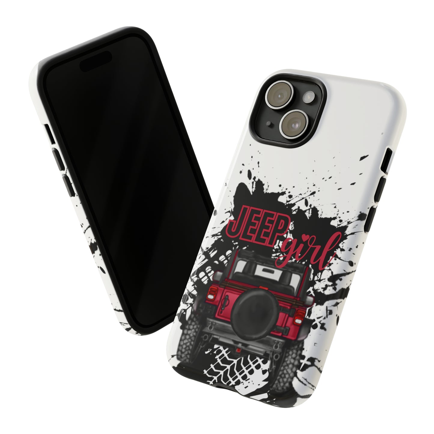 Off Road Girl Red Tough Cases