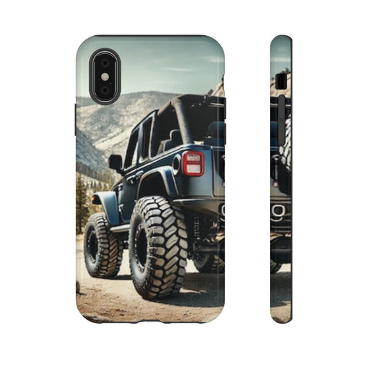 Blue Off Road Protective Phone Case