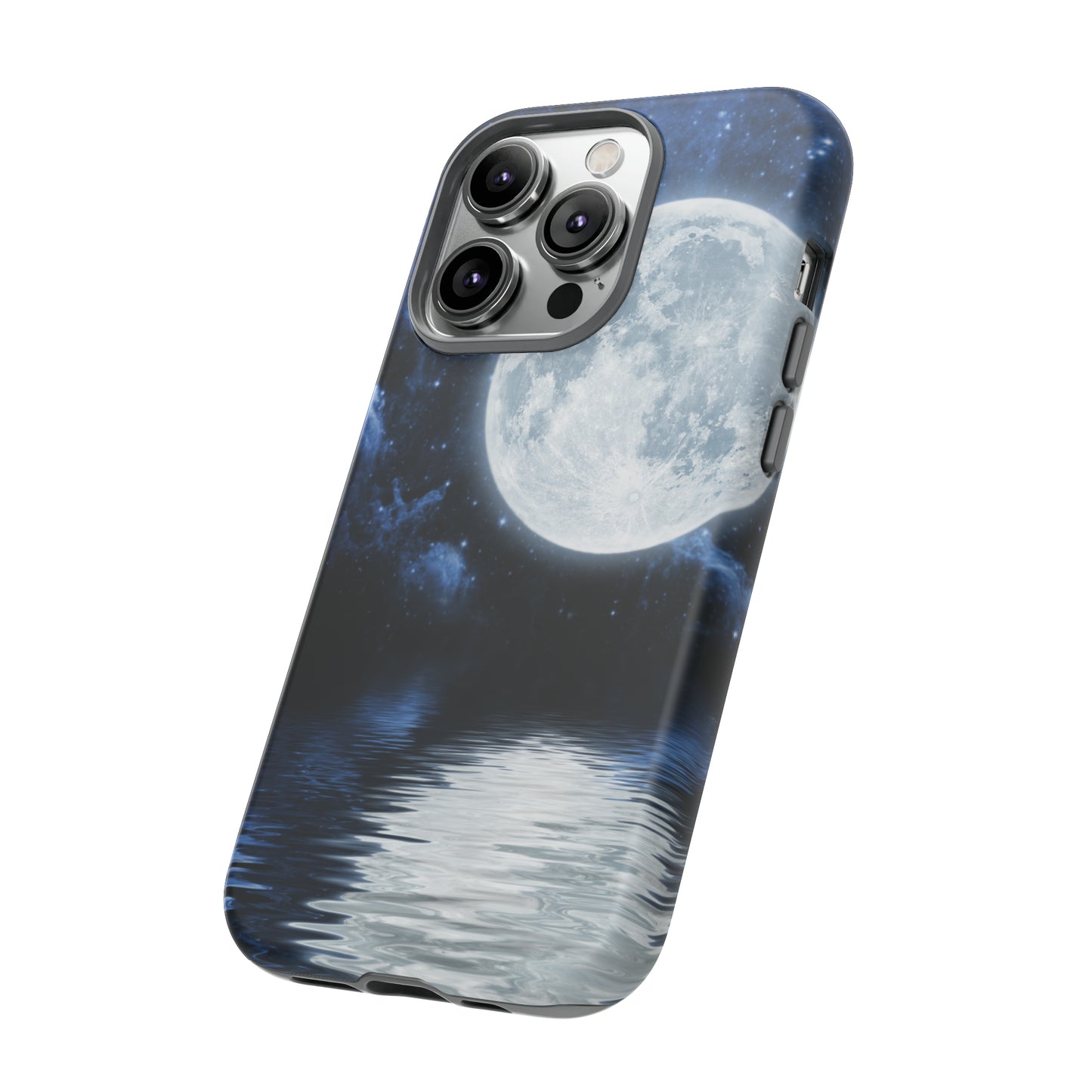 Moon Reflection Protective Phone Case for IPhone, Google and Samsung Phones