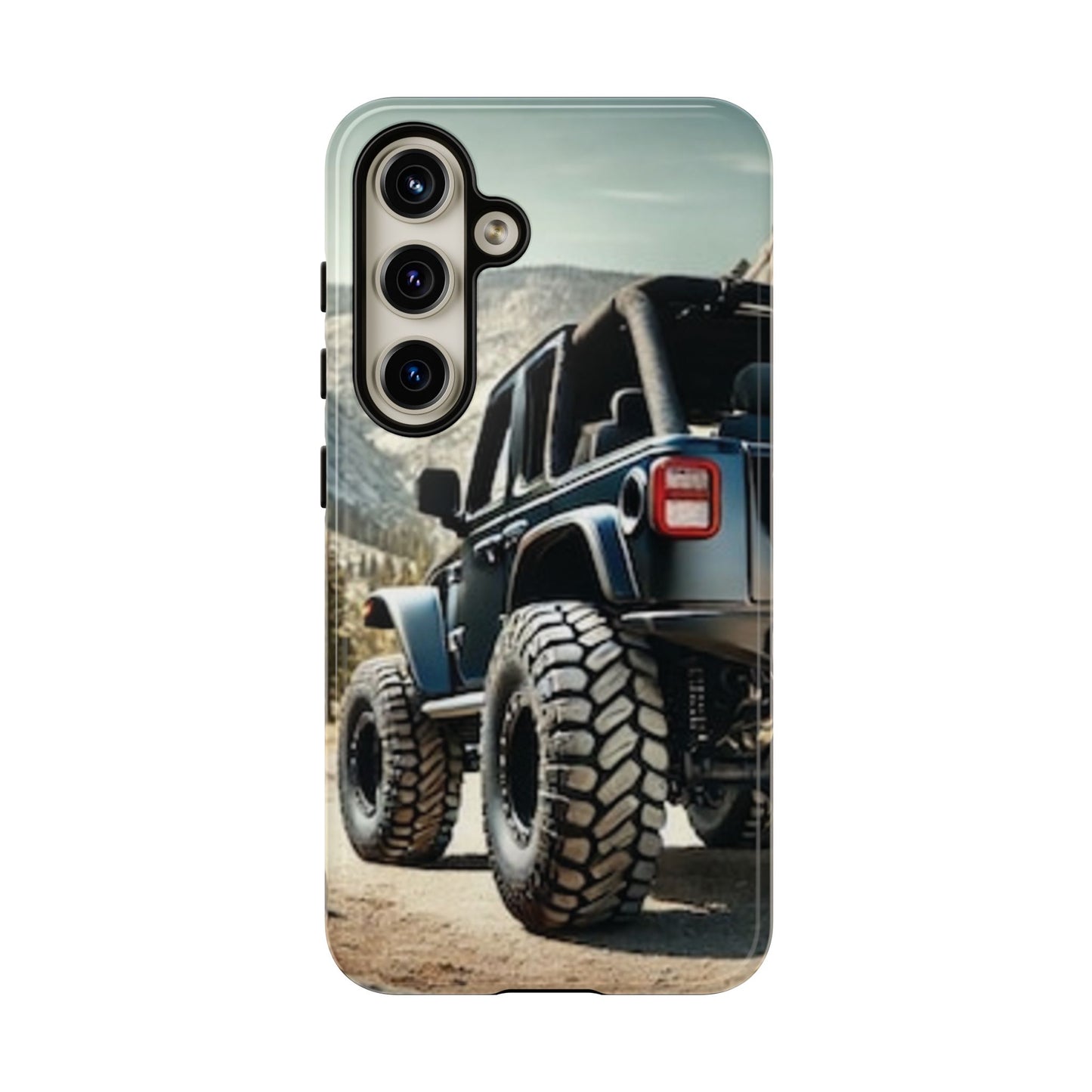 Blue Off Road Protective Phone Case