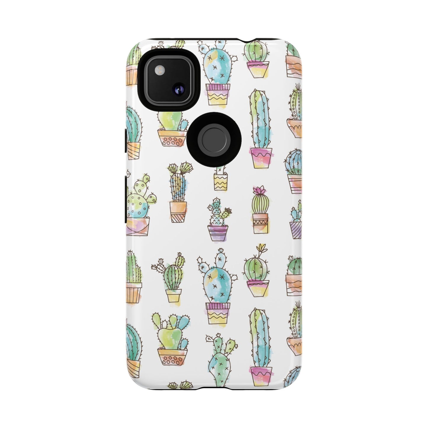 Pastel Cactus Love Phone Case