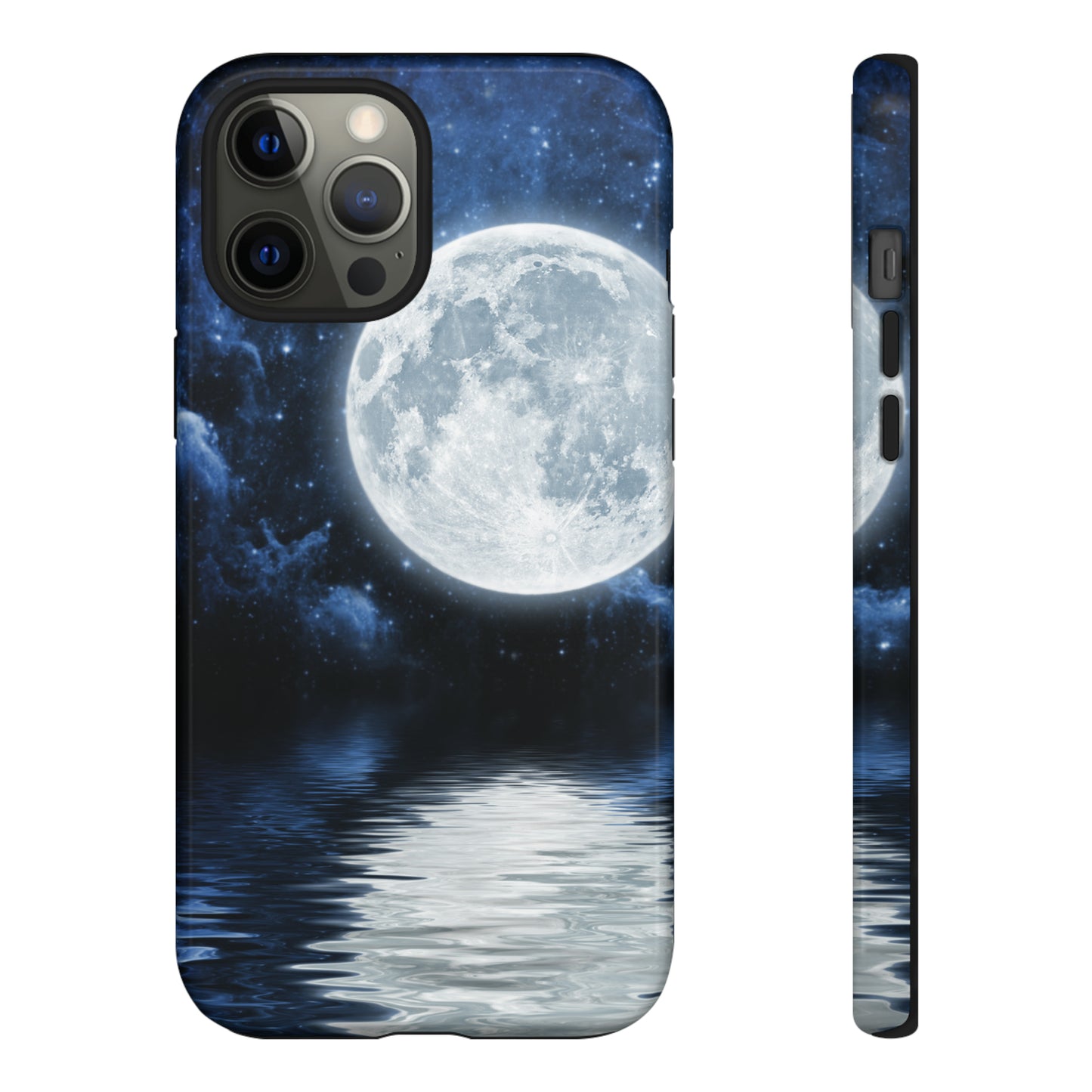 Moon Reflection Protective Phone Case for IPhone, Google and Samsung Phones