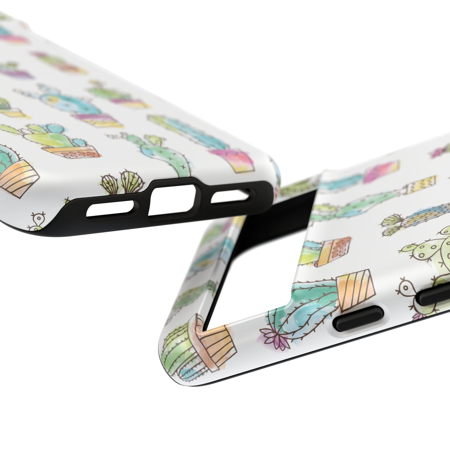 Pastel Cactus Love Phone Case