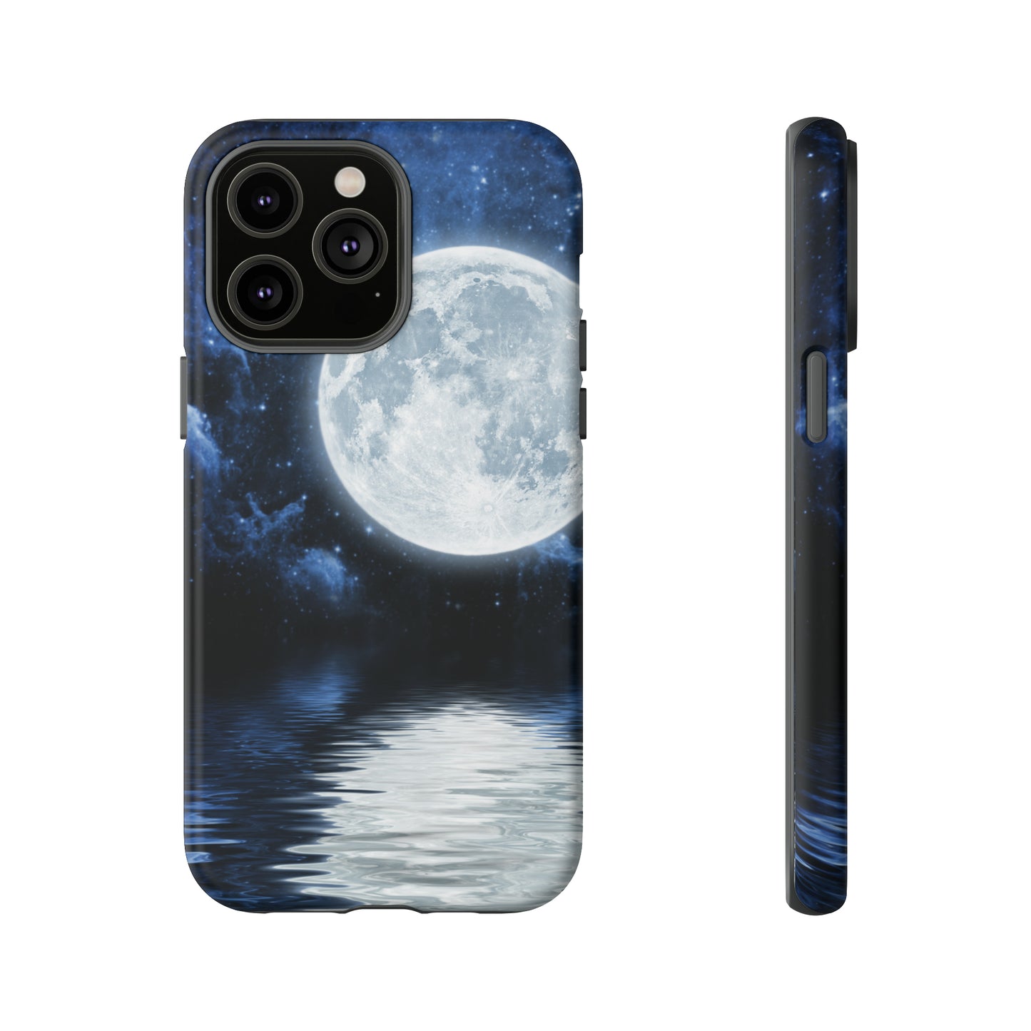 Moon Reflection Protective Phone Case for IPhone, Google and Samsung Phones