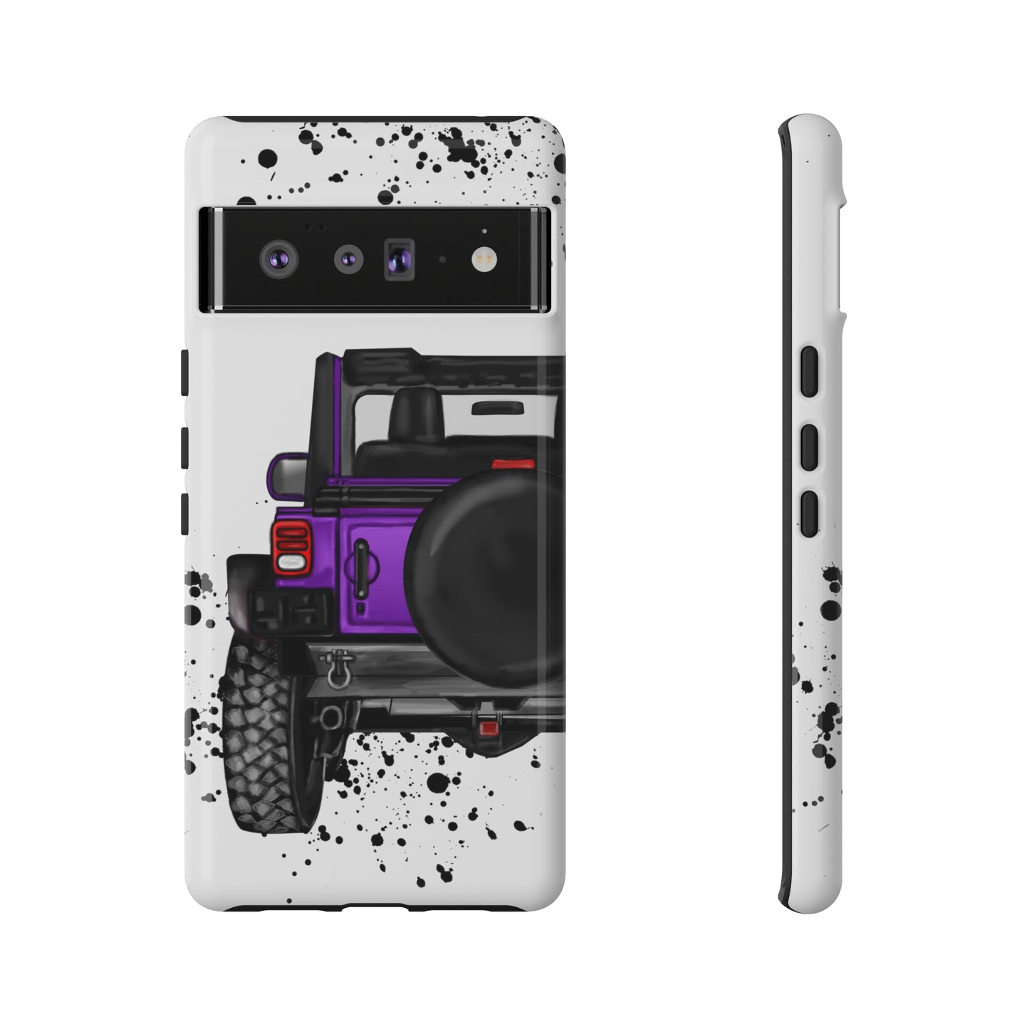 Off Road Life Purple Protective Case for Iphone, Google and Samsung