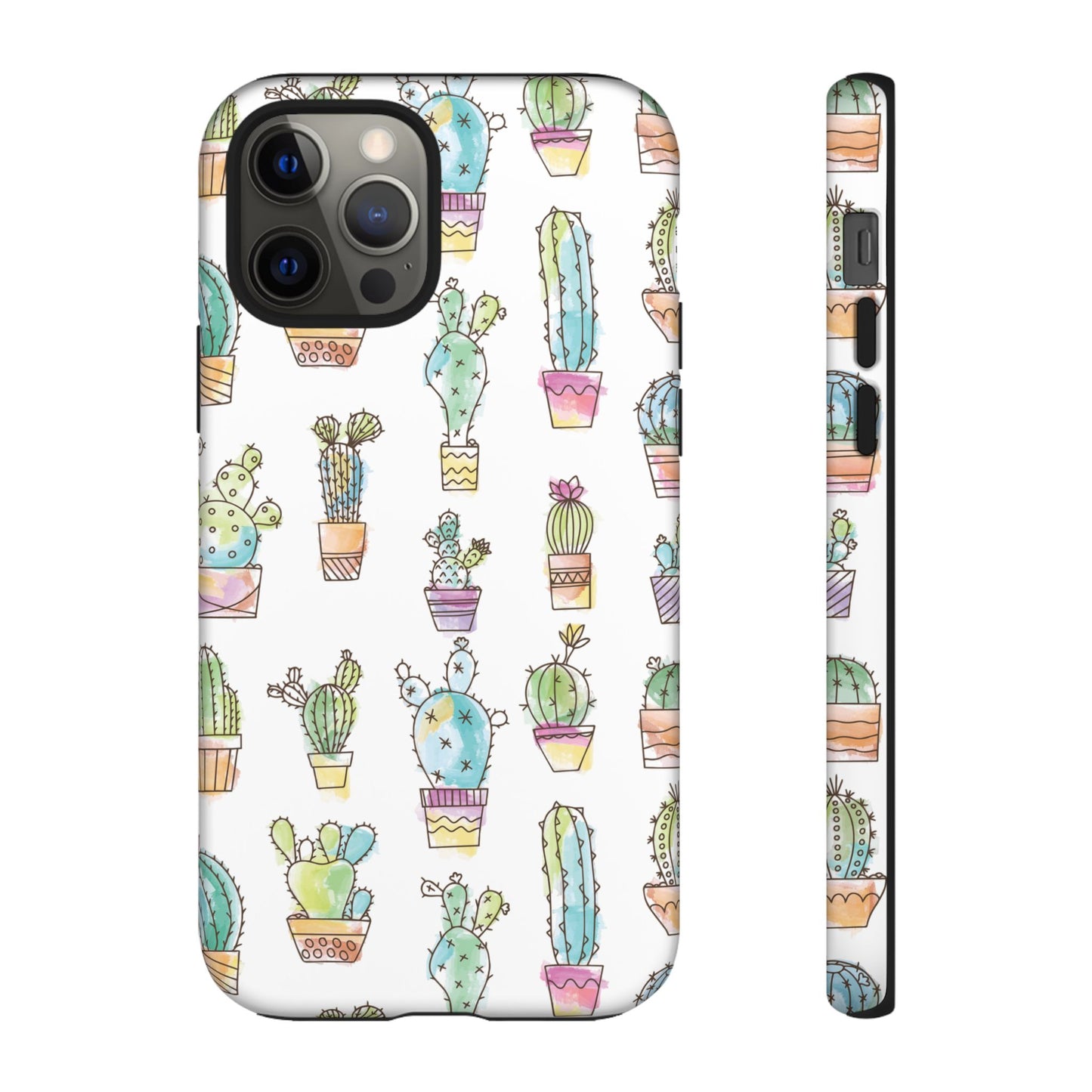 Pastel Cactus Love Phone Case