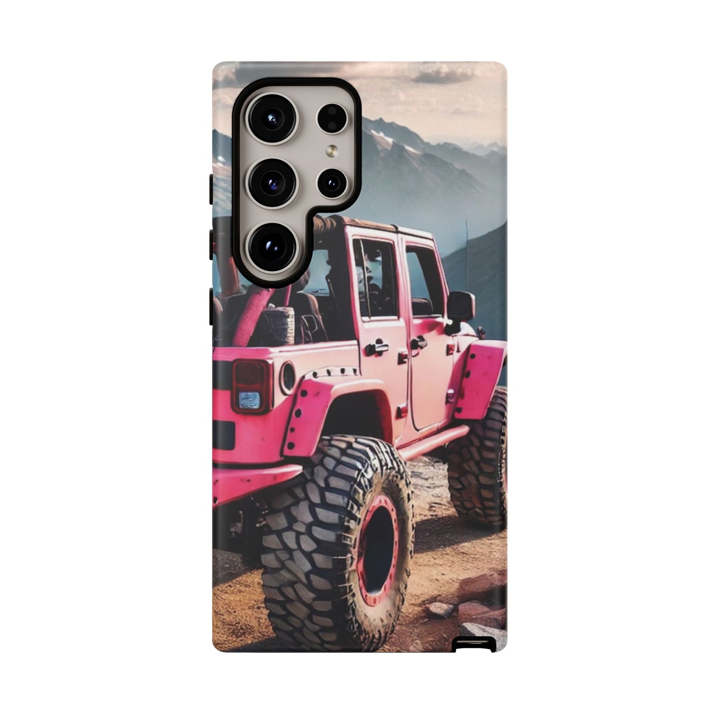 Pink Off Road Girl Phone Case