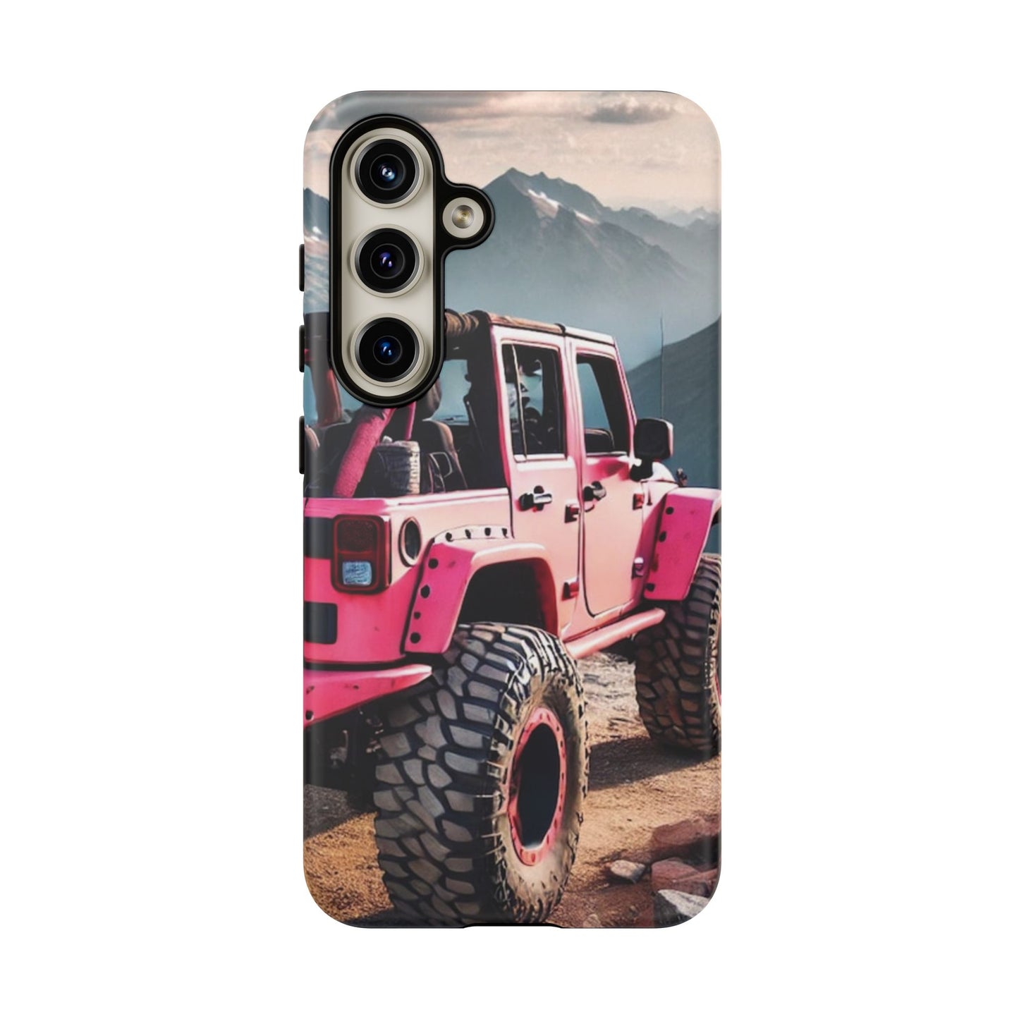 Pink Off Road Girl Phone Case