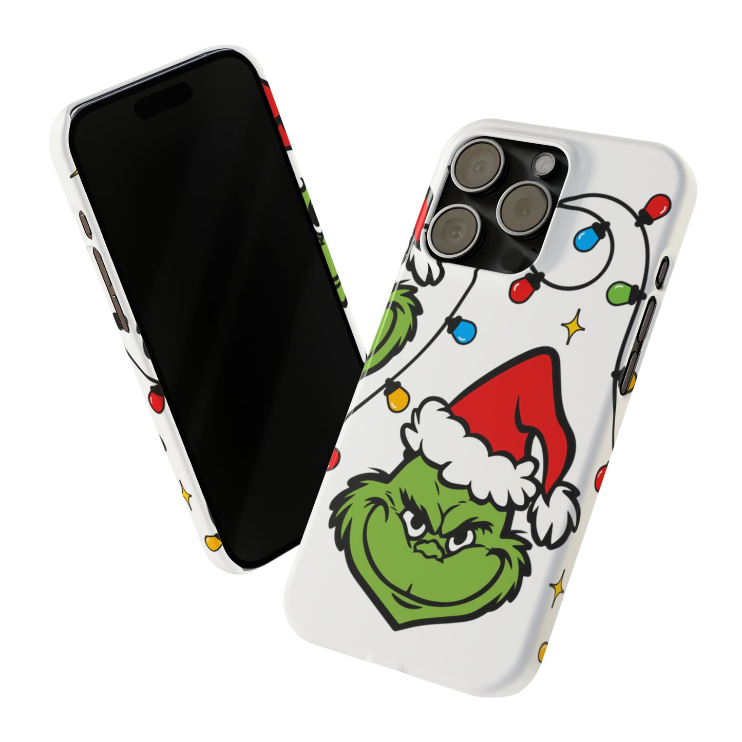 Grinchmas Lights Slim Phone Case for Iphone