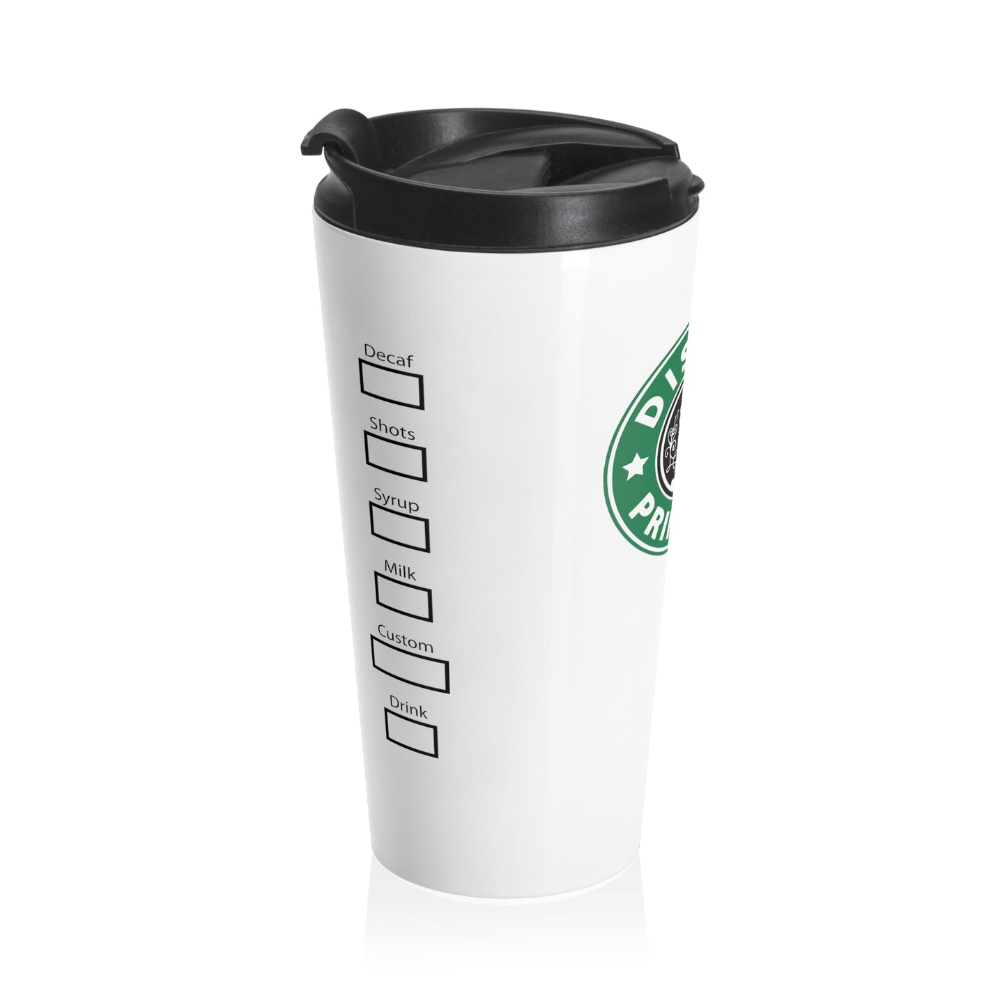 Elsa Coffee House Inspired Stainless Steel Travel Mug