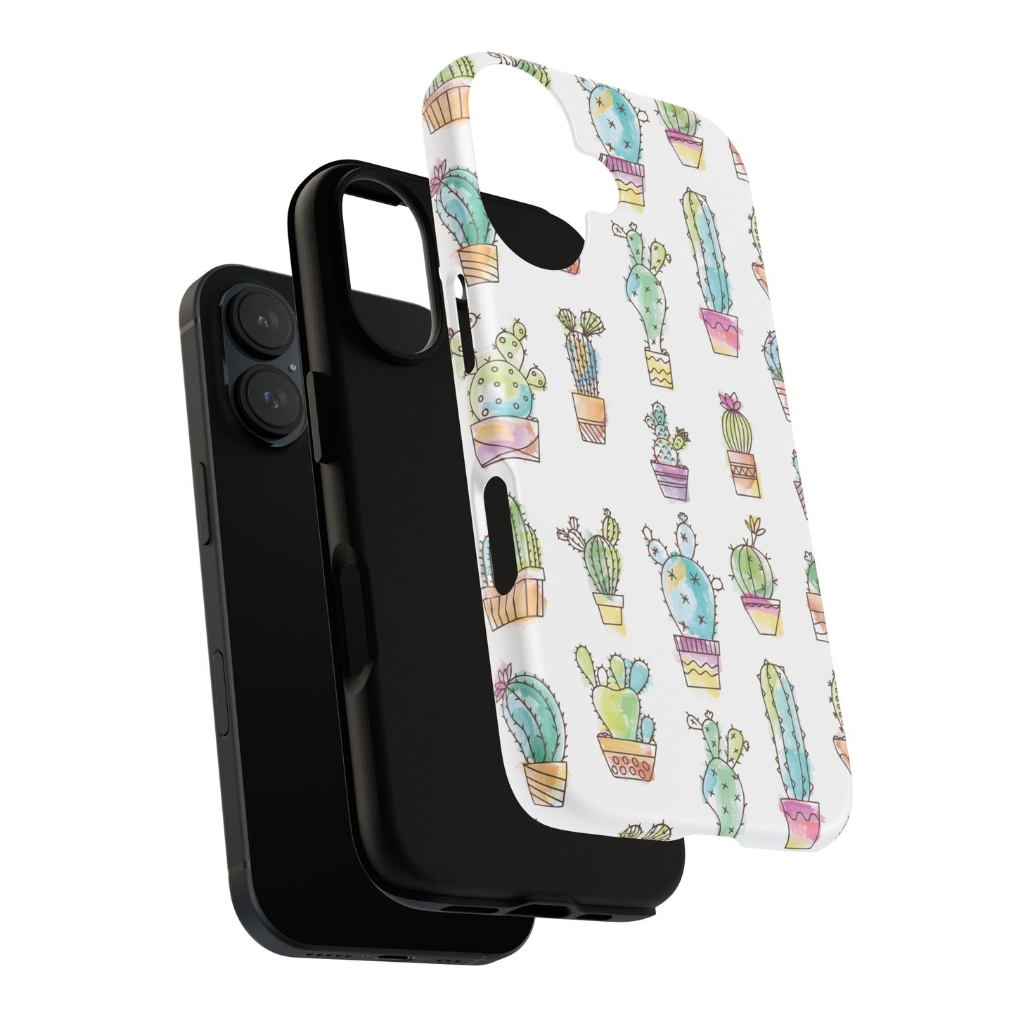Pastel Cactus Love Phone Case