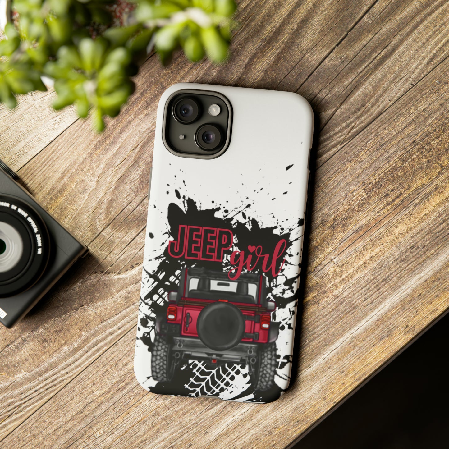 Off Road Girl Red Tough Cases