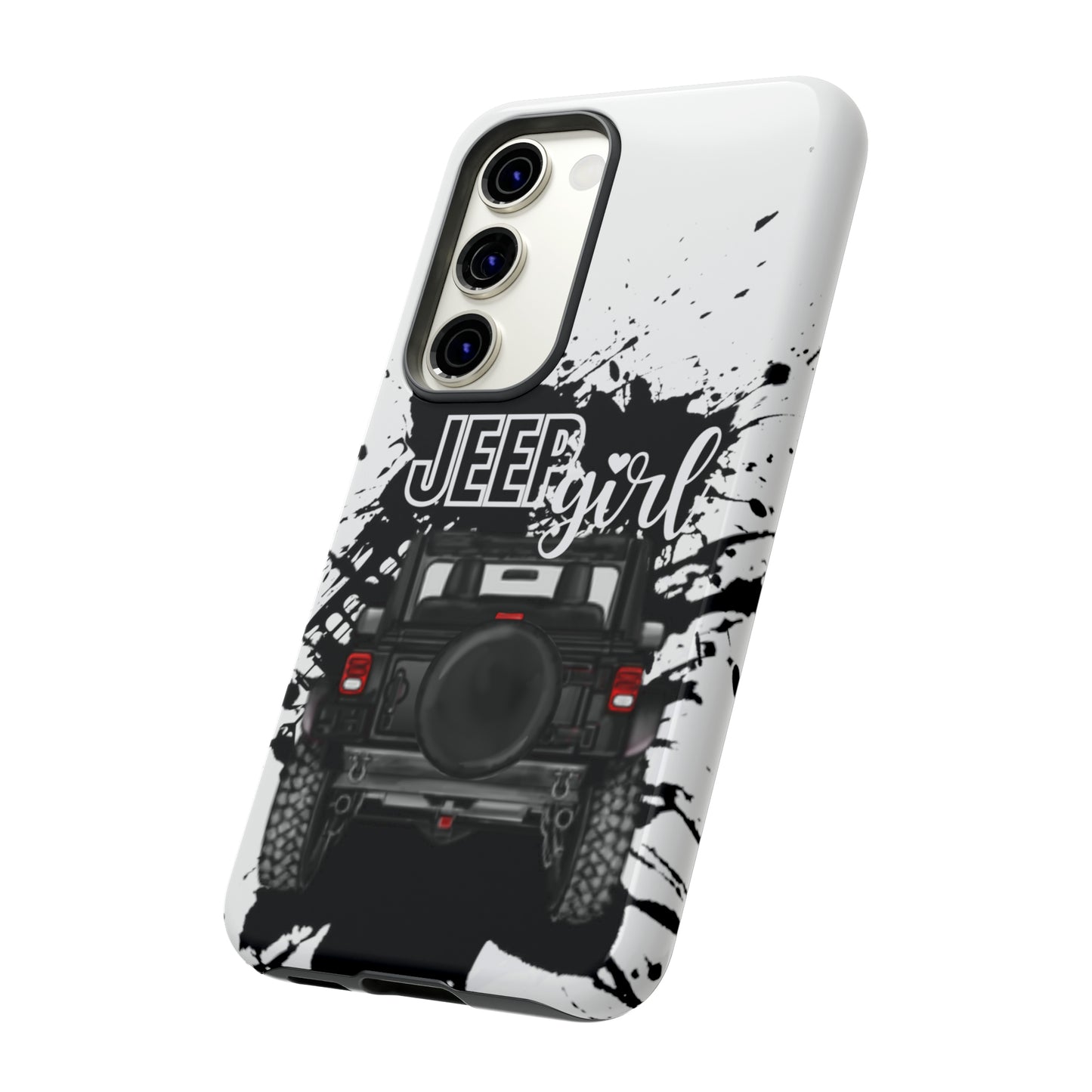 Off Road Girl Black Tough Cases