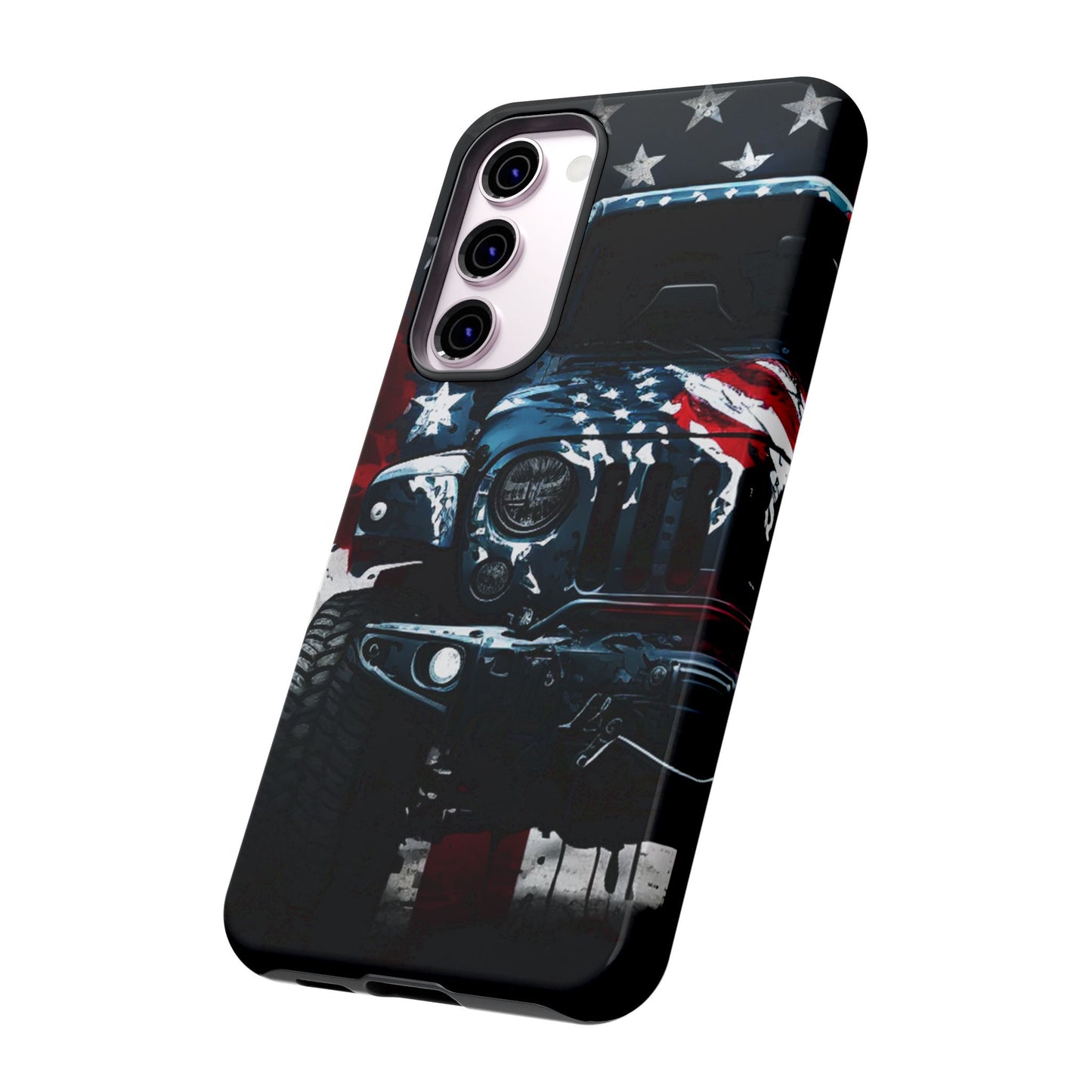 Off Roading Patriotic Protective Drop Proof Case Iphone, Samsung and Google phones