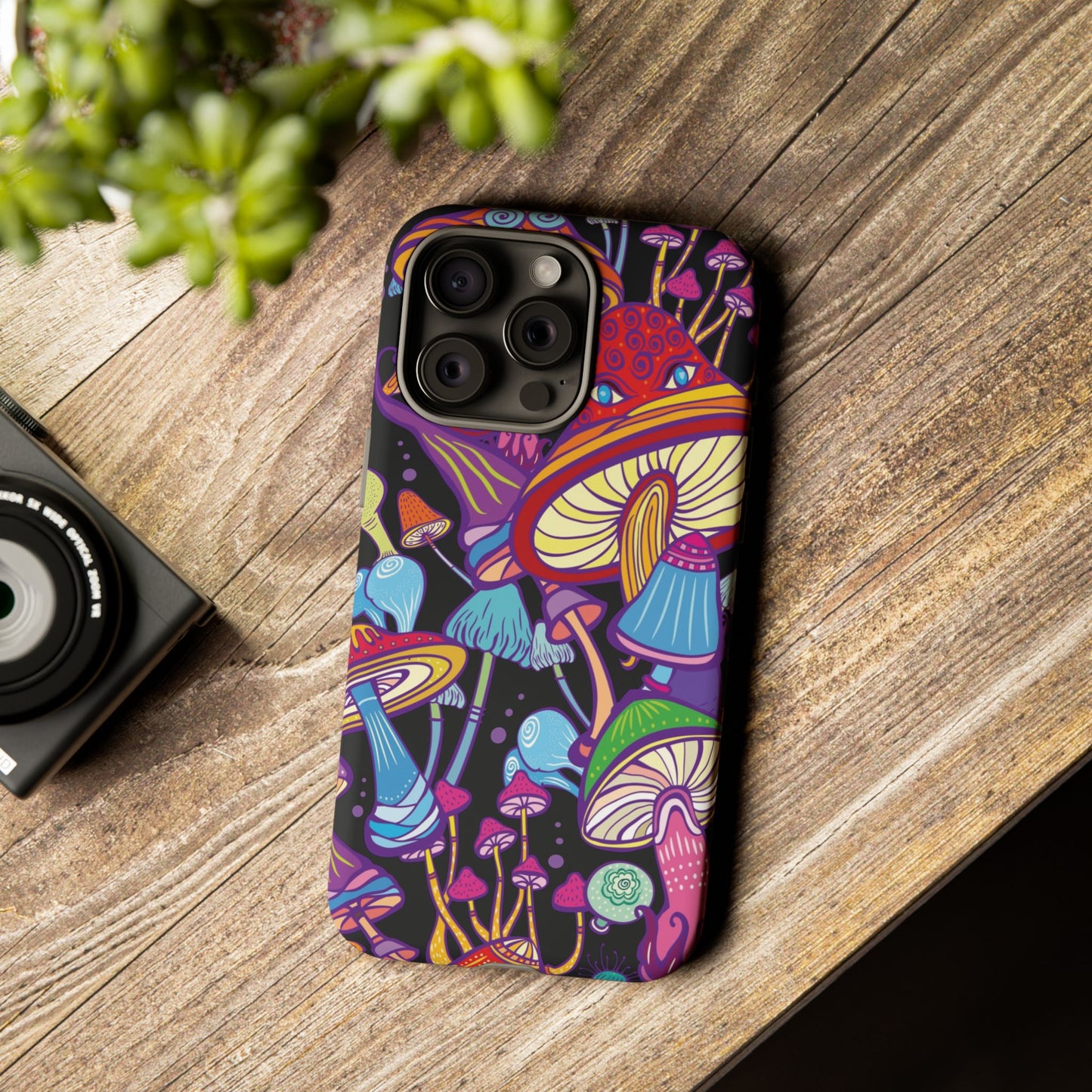 Bold Mushroom Protective Phone Case