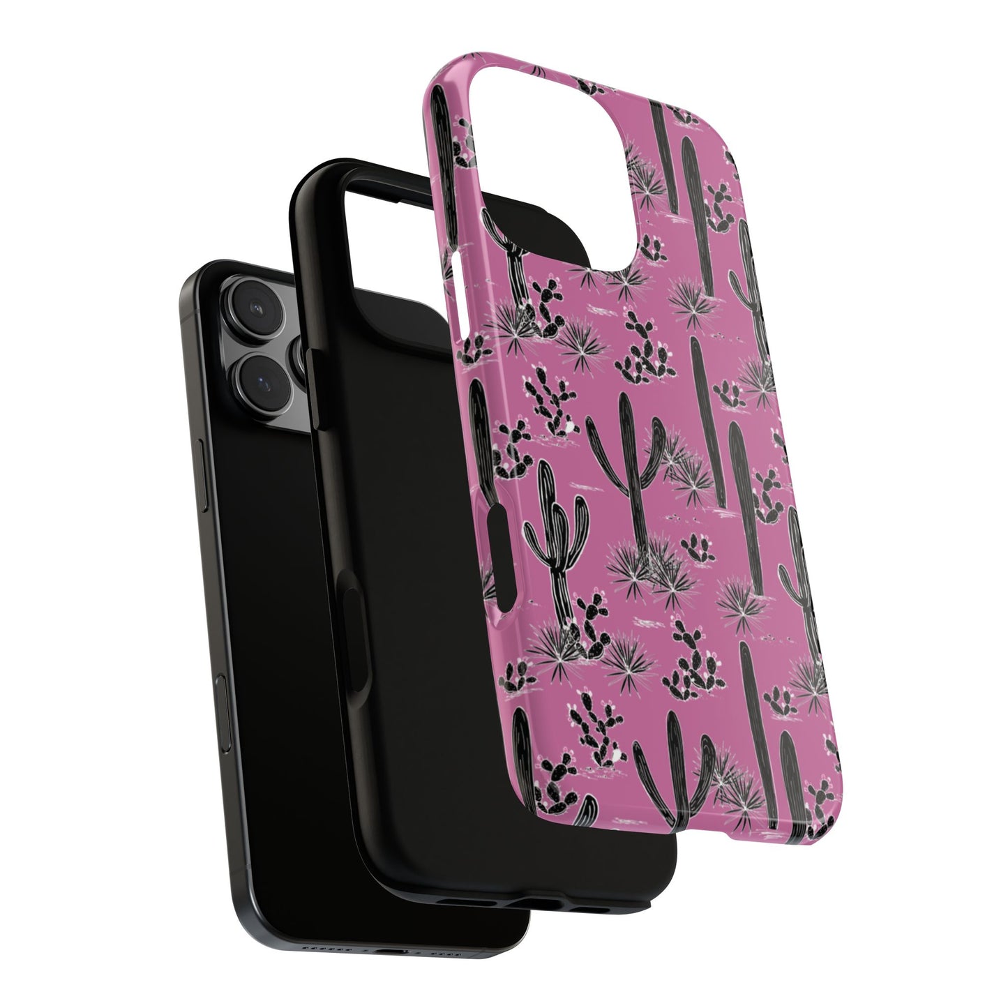 Pink Cactus Love Phone Case