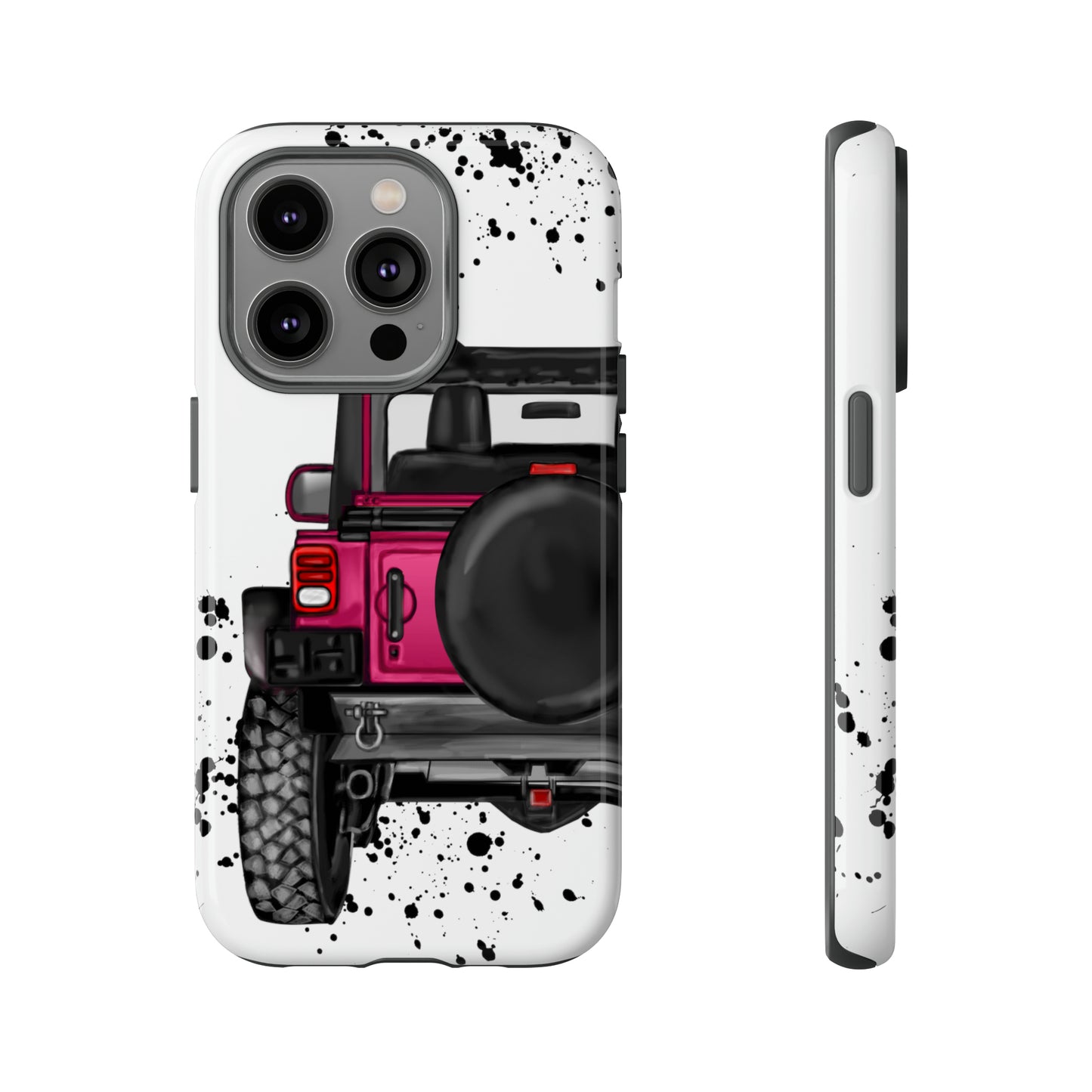 Off Road Life Dark Pink Protective Case for Iphone, Google and Samsung