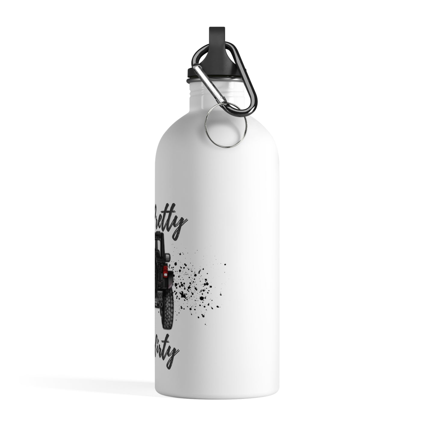 Look Pretty Play Dirty Stainless Steel Water Bottle